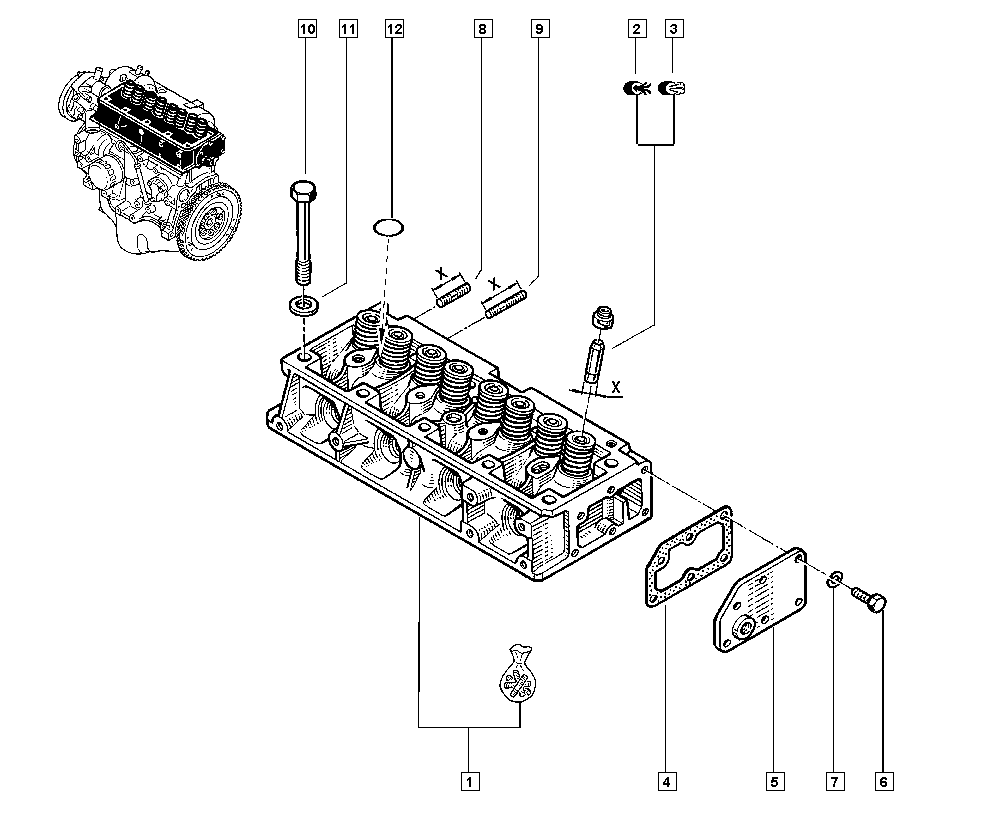 IVECO 7700658325 - SEAL V/GUIDE inparts.fi