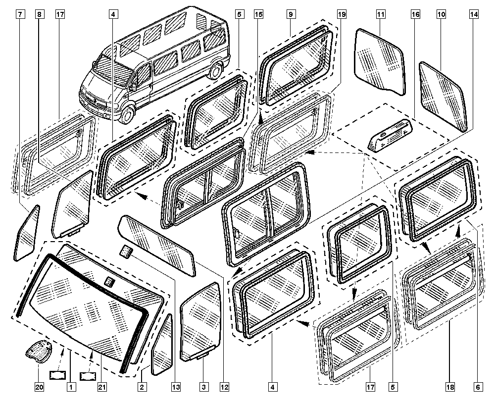 IVECO 7701694294 - Sivulasi inparts.fi