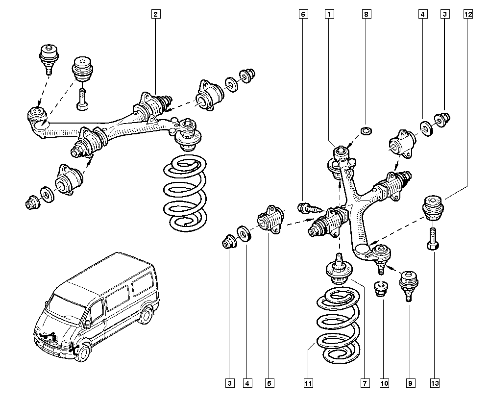 NISSAN 77003-12851 - Pallonivel inparts.fi