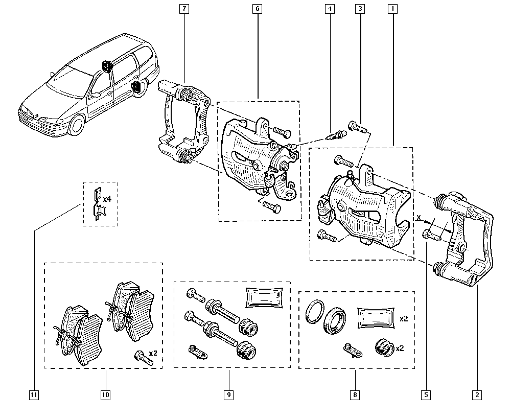 RENAULT 7701206345 - Jarrusatula inparts.fi