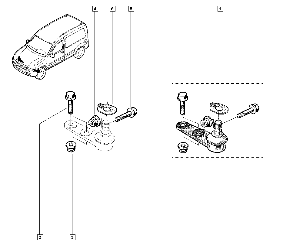 RENAULT 77 03 034 247 - Mutteri inparts.fi