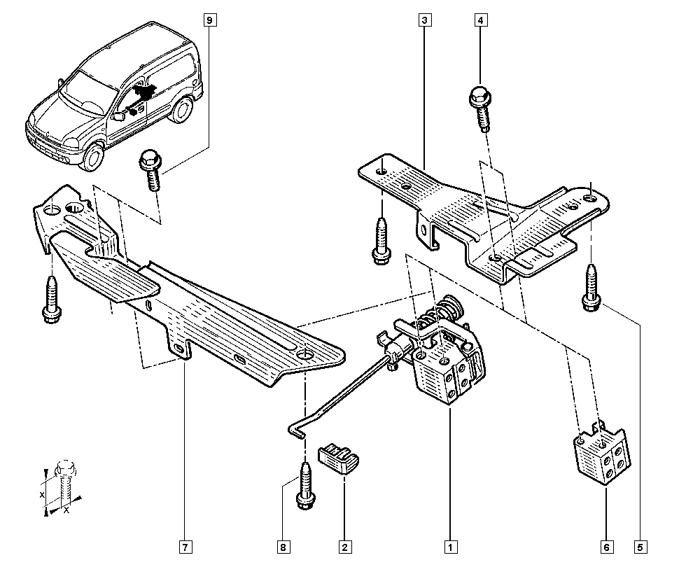 RENAULT TRUCKS 8200882051 - Jarrupaineensäädin inparts.fi