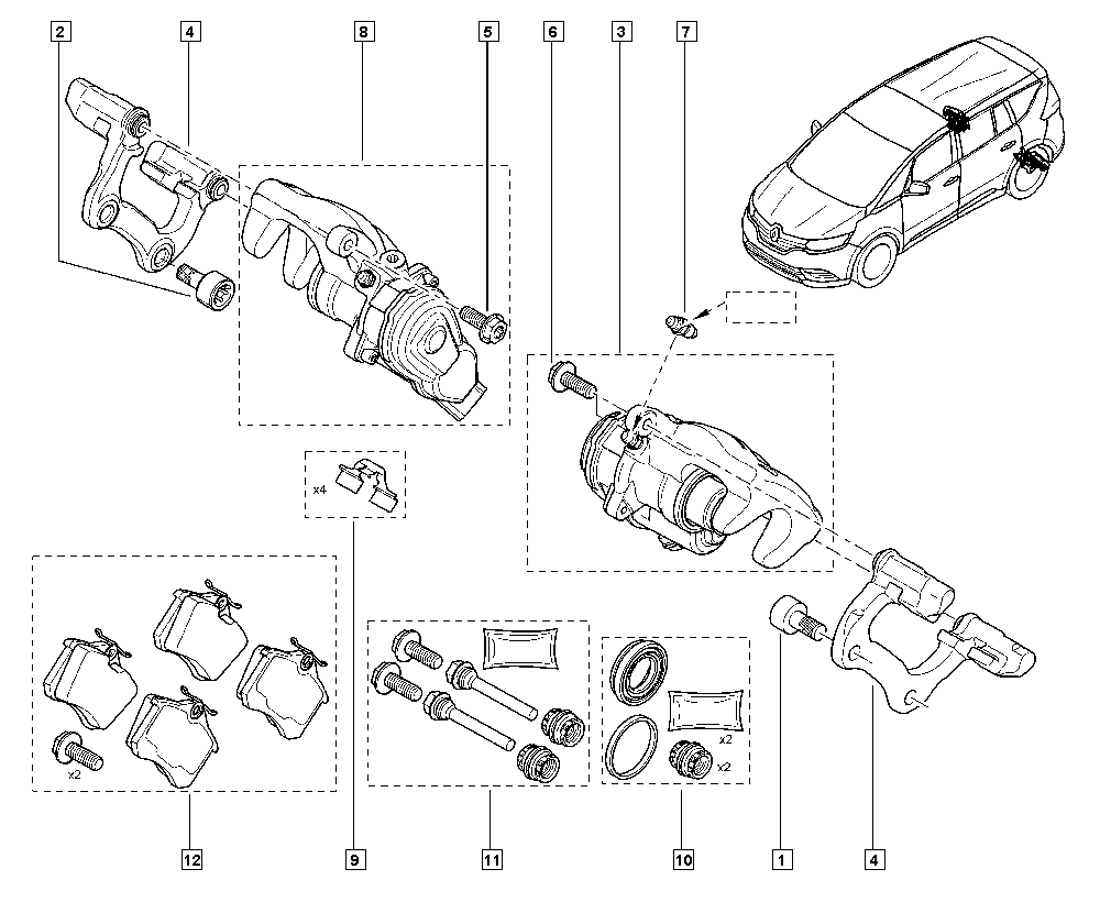 RENAULT 440110344R - Jarrusatula inparts.fi