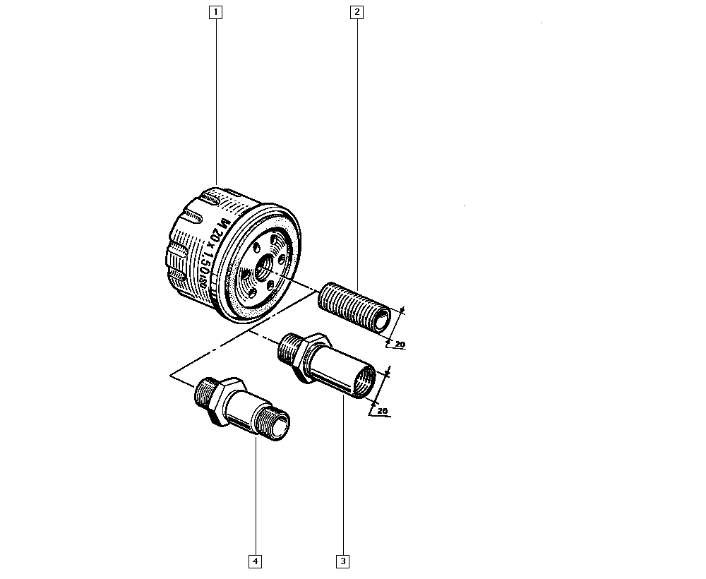 NISSAN 77002-74177 - Öljynsuodatin inparts.fi