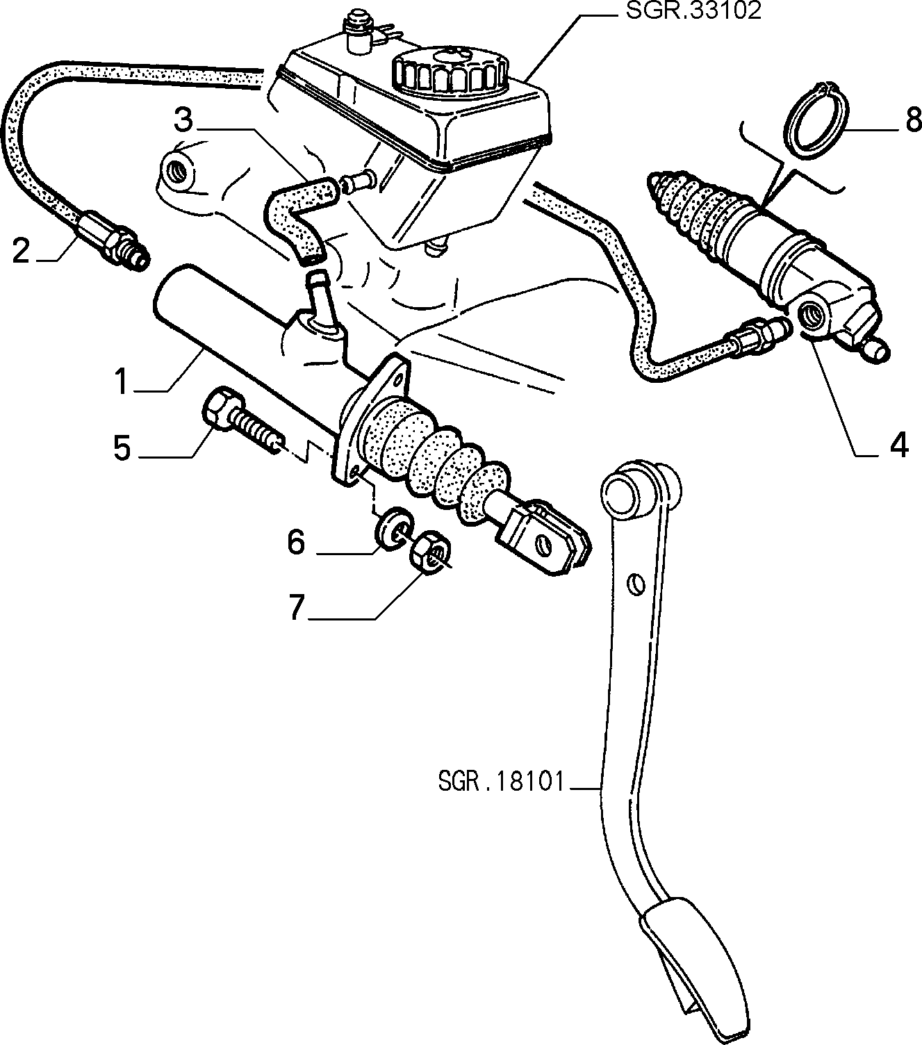 FIAT 60501237 - Pääsylinteri, kytkin inparts.fi