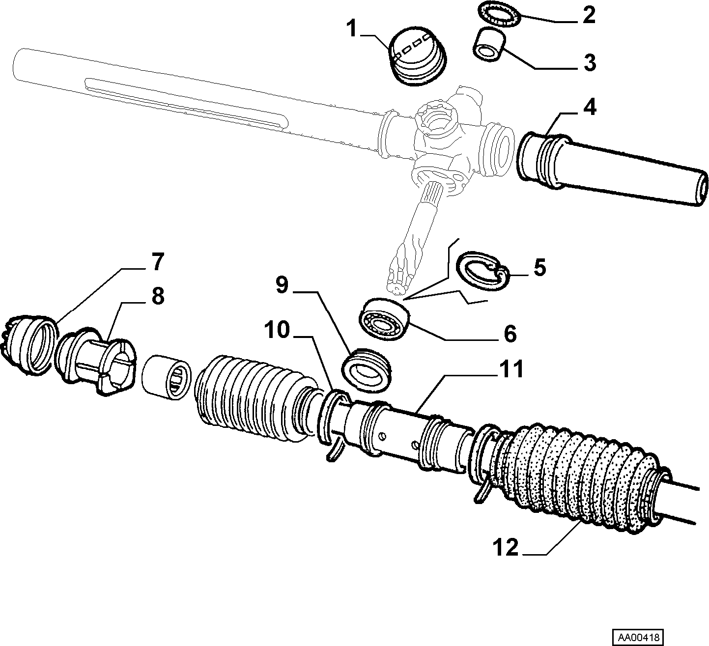 FIAT 60502781 - Paljekumisarja, ohjaus inparts.fi