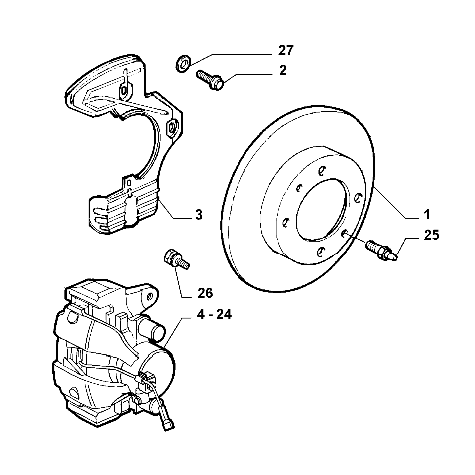 FIAT 71739567 - Jarrulevy inparts.fi