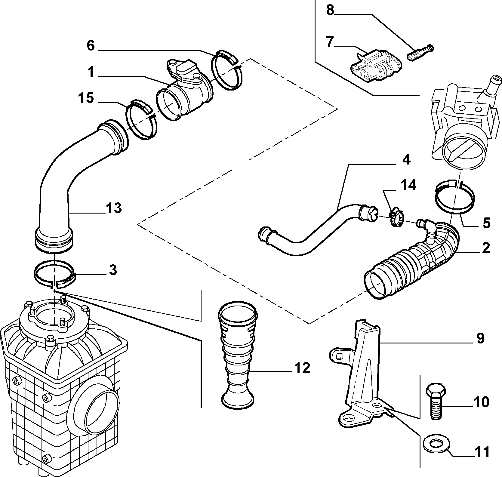 FIAT 60623775 - Polttimo, huomiovalo inparts.fi