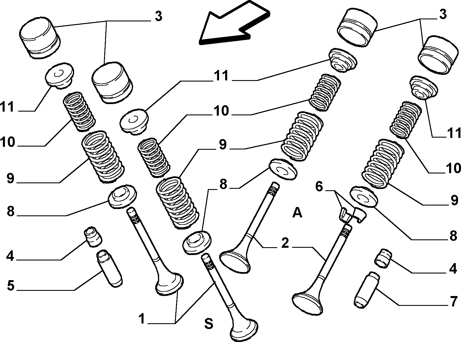 FIAT 60674496 - Pakoventtiili inparts.fi