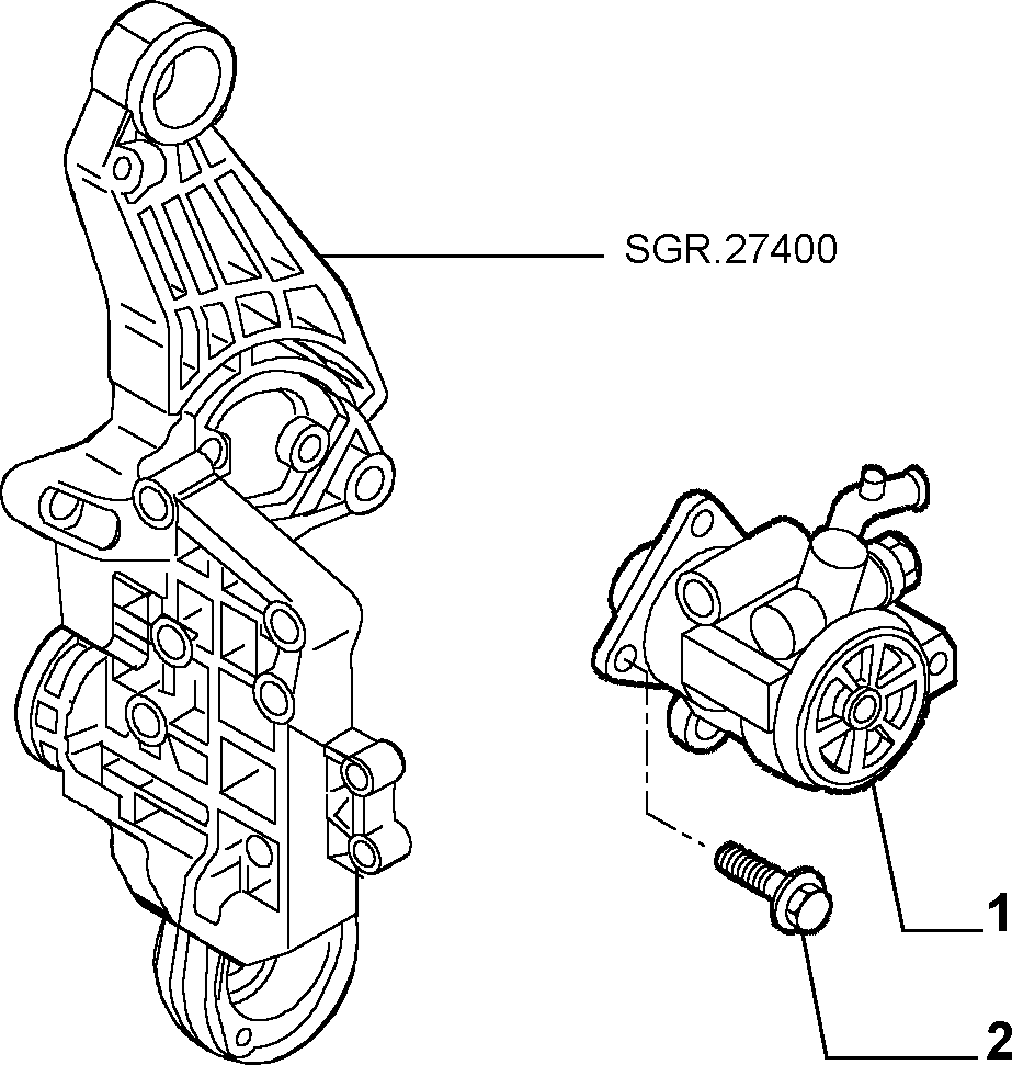 FIAT 46763561 - Hydrauliikkapumppu, ohjaus inparts.fi