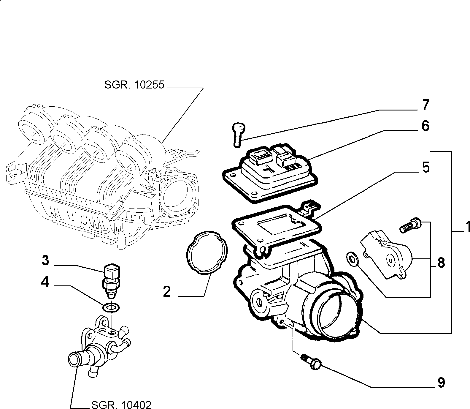 FIAT 46474712 - Tunnistin, jäähdytysnesteen lämpötila inparts.fi