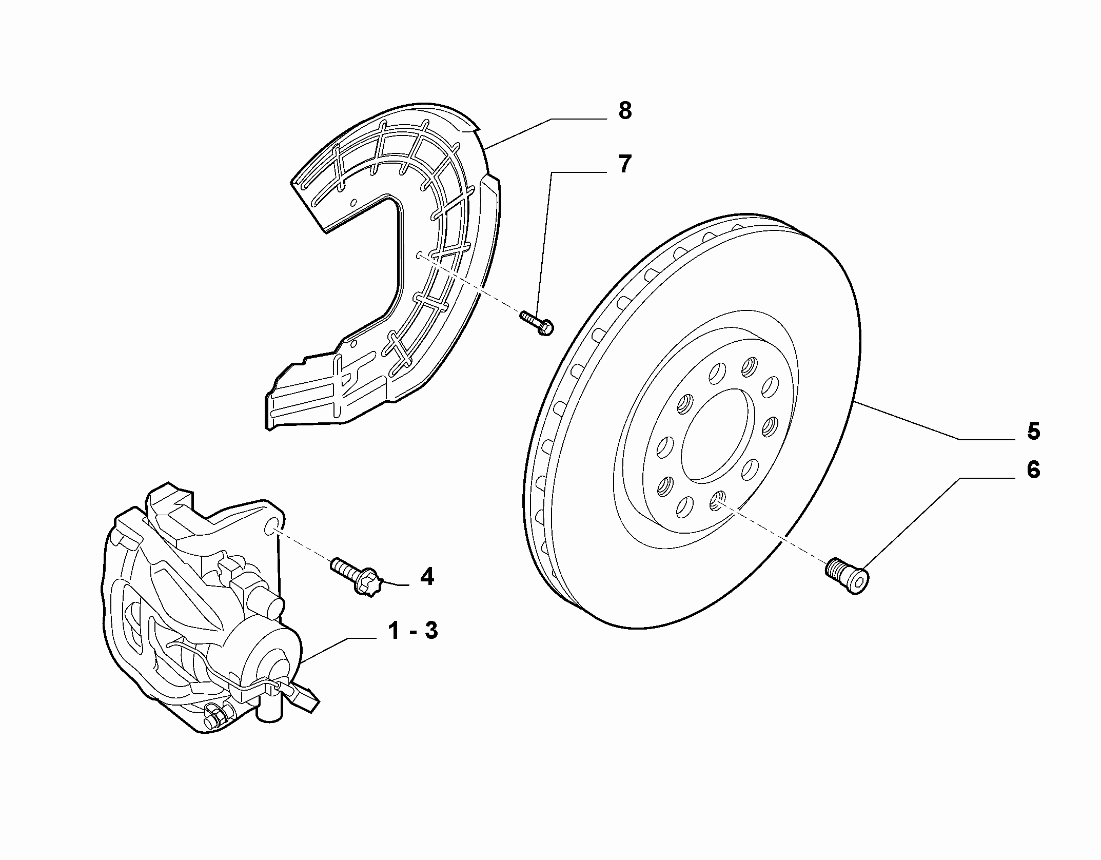 FIAT 51767384 - Jarrulevy inparts.fi