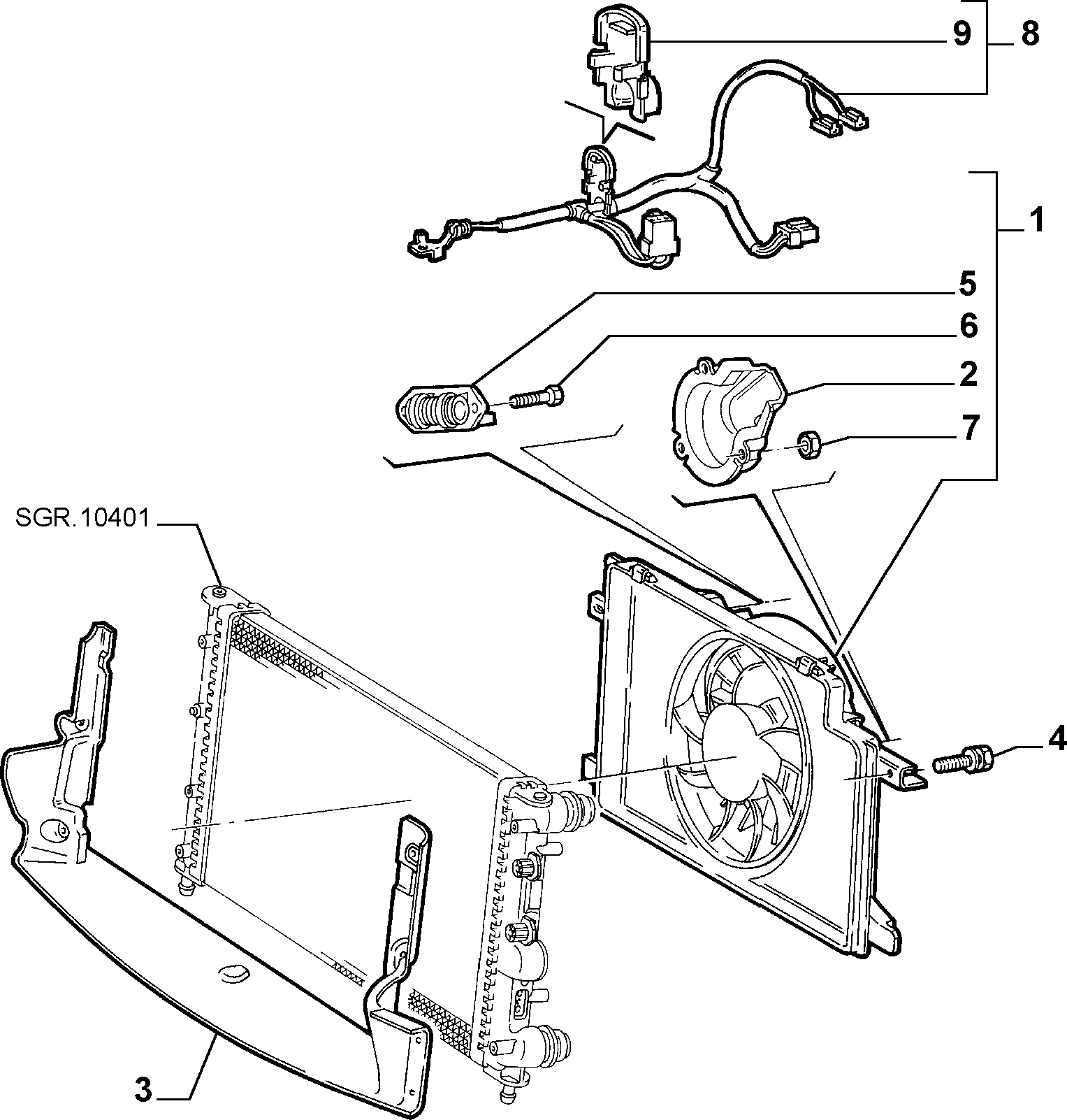 FIAT 51736821 - Vastus, sisäilmantuuletin inparts.fi