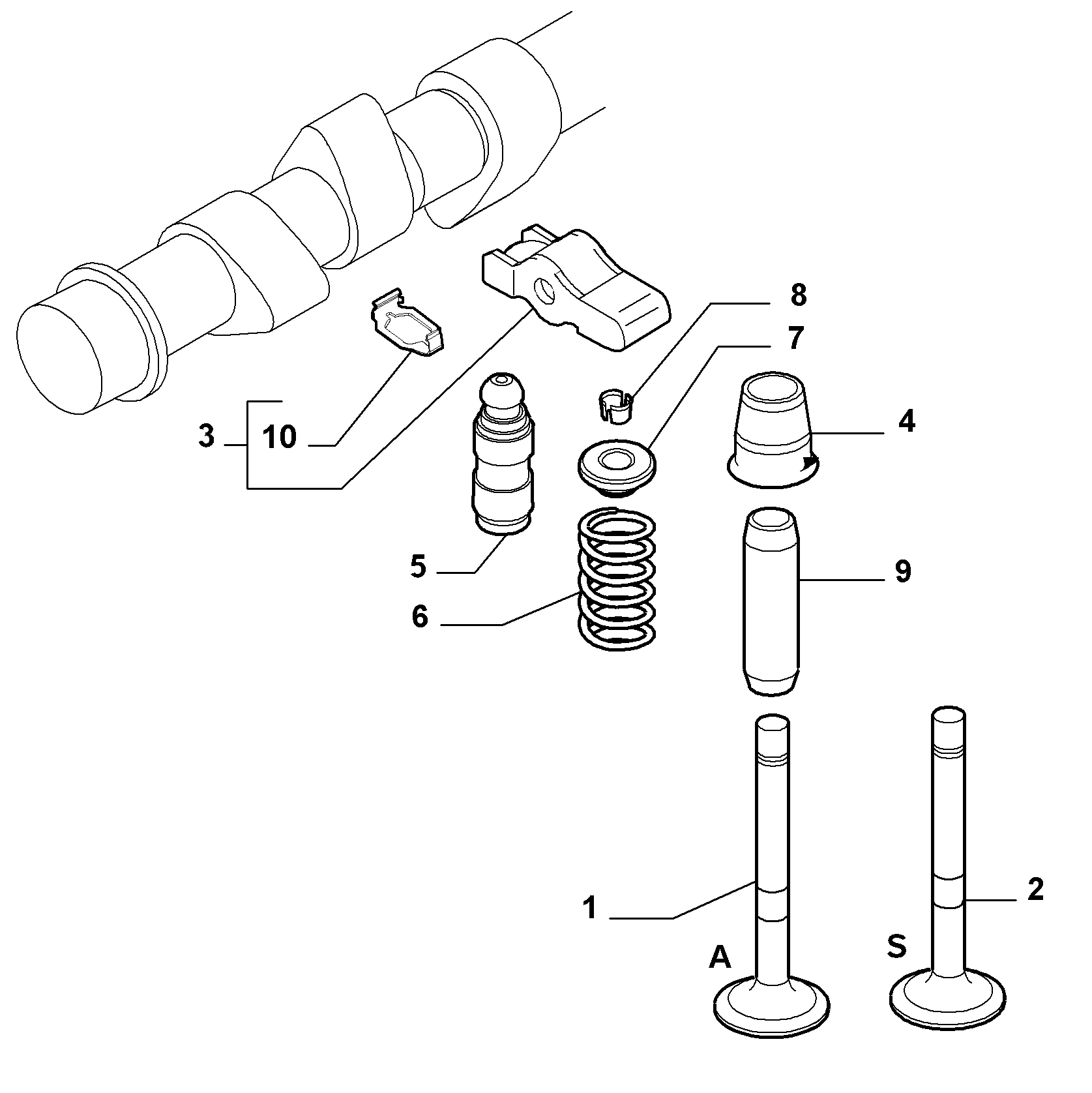 FIAT 55186786 - Venttiilinohjain inparts.fi