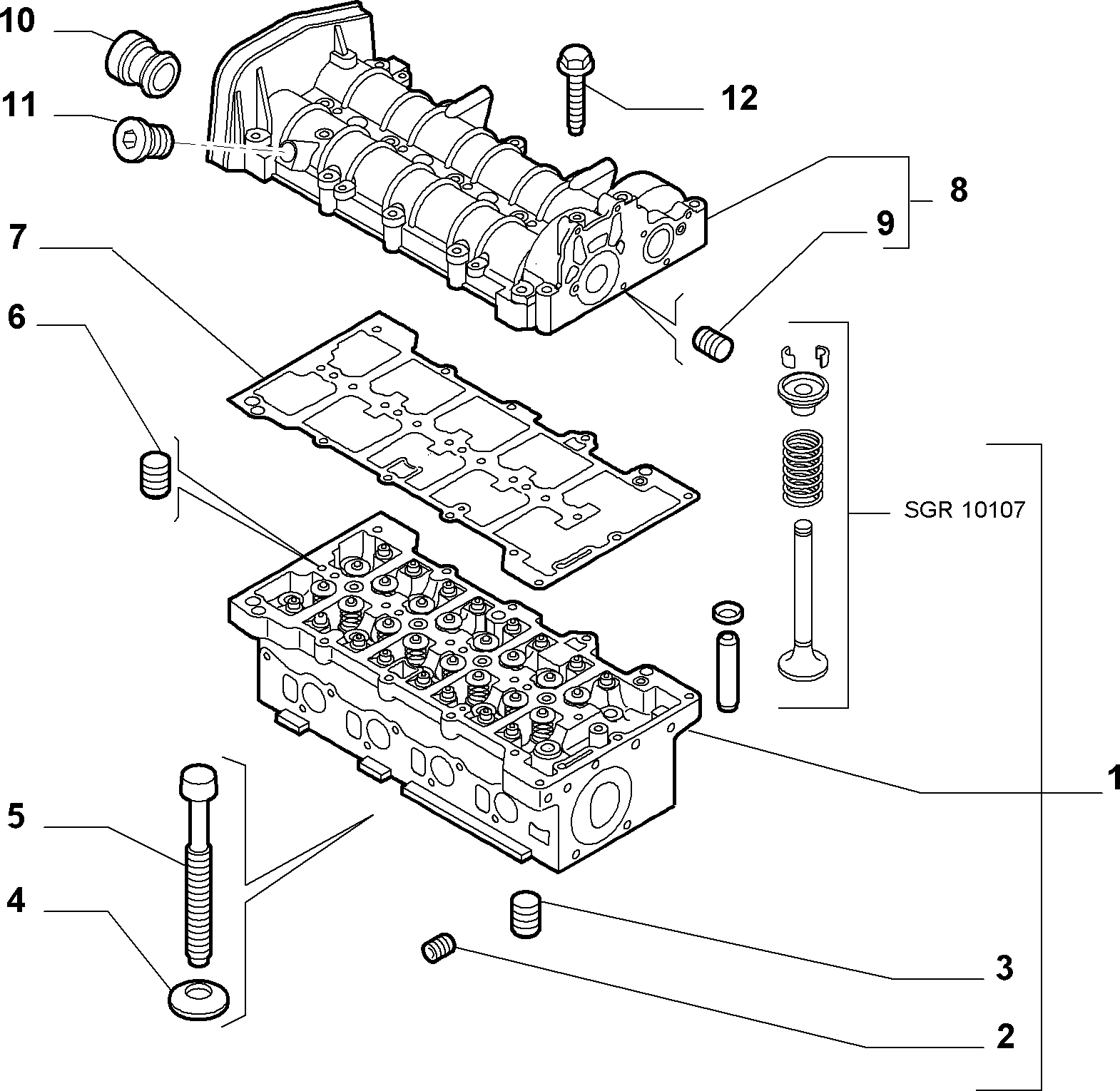 FIAT 55189807 - Tulppa, keinuvipuakselin asennusaukko inparts.fi