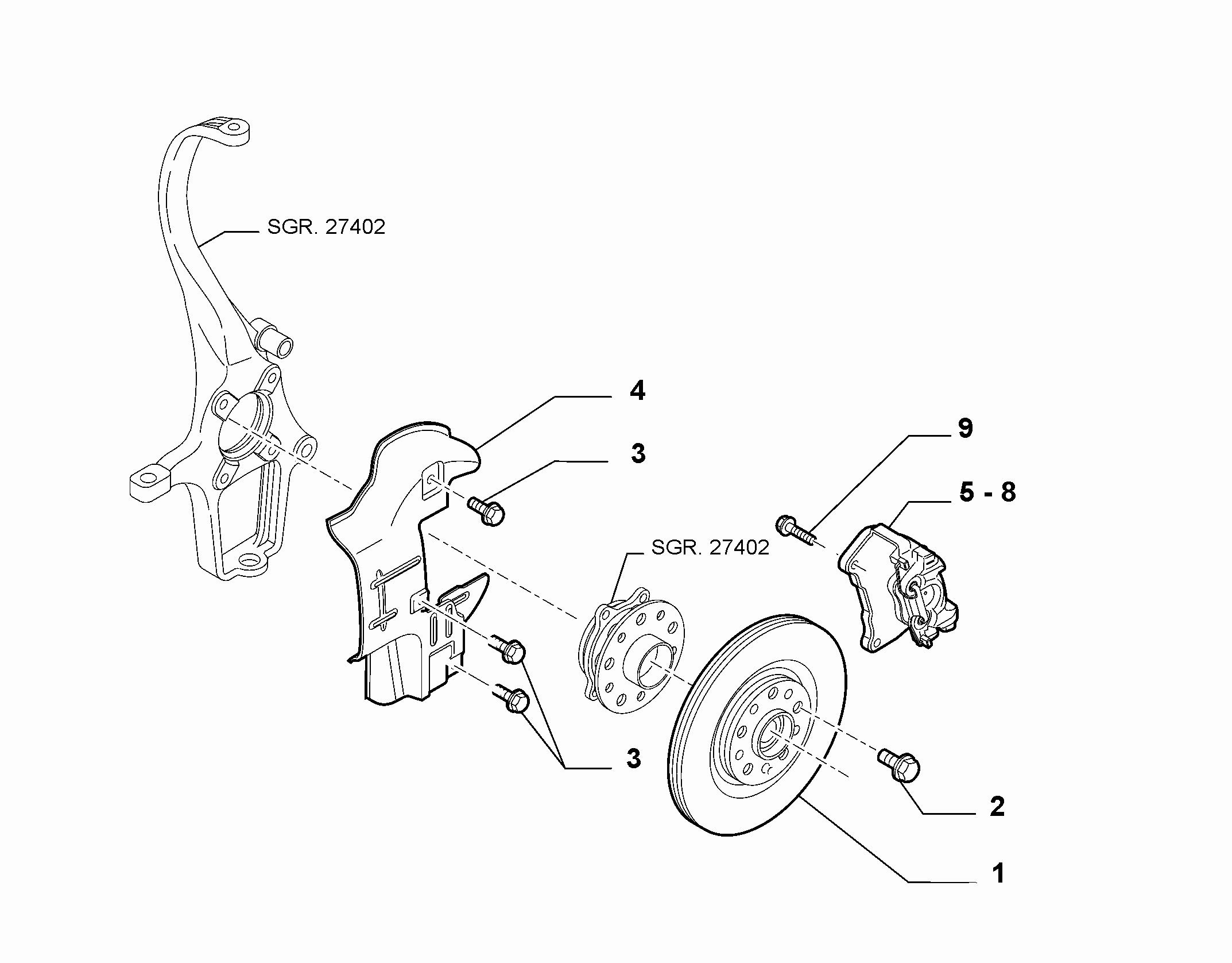 FIAT 51767382 - Jarrulevy inparts.fi