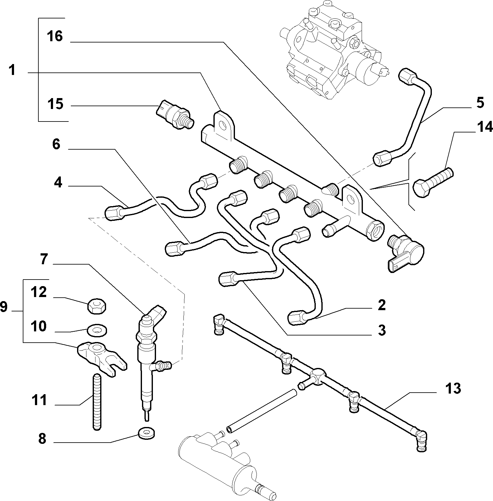 FIAT 46518716 - Tiivisterengas, suutinistukka inparts.fi