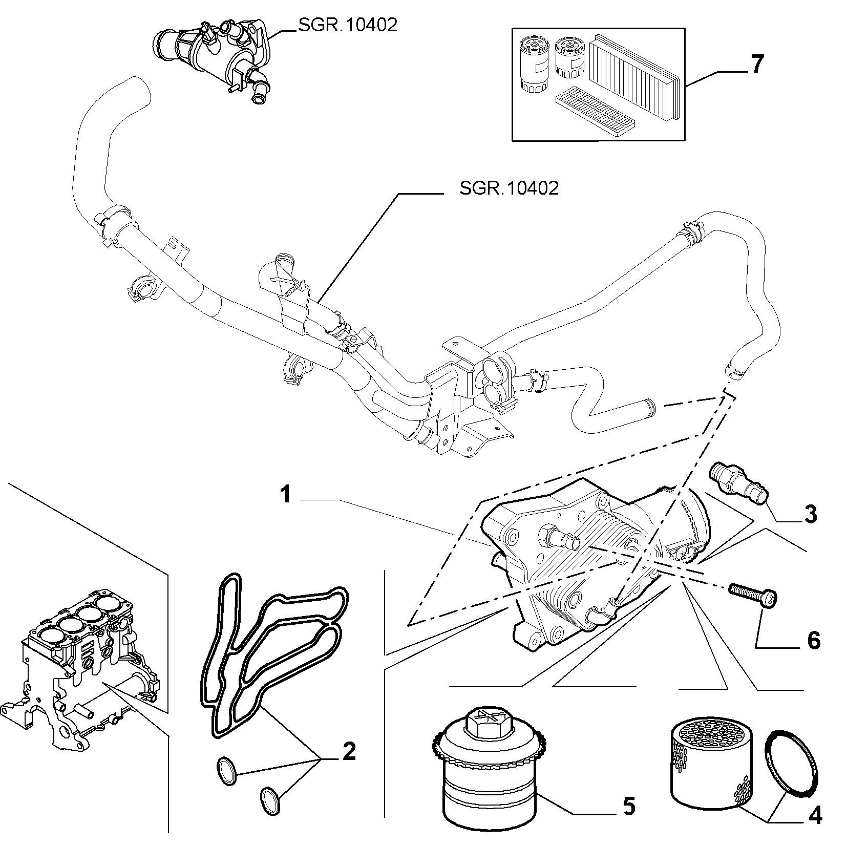 Suzuki 71737926 - Öljynsuodatin inparts.fi