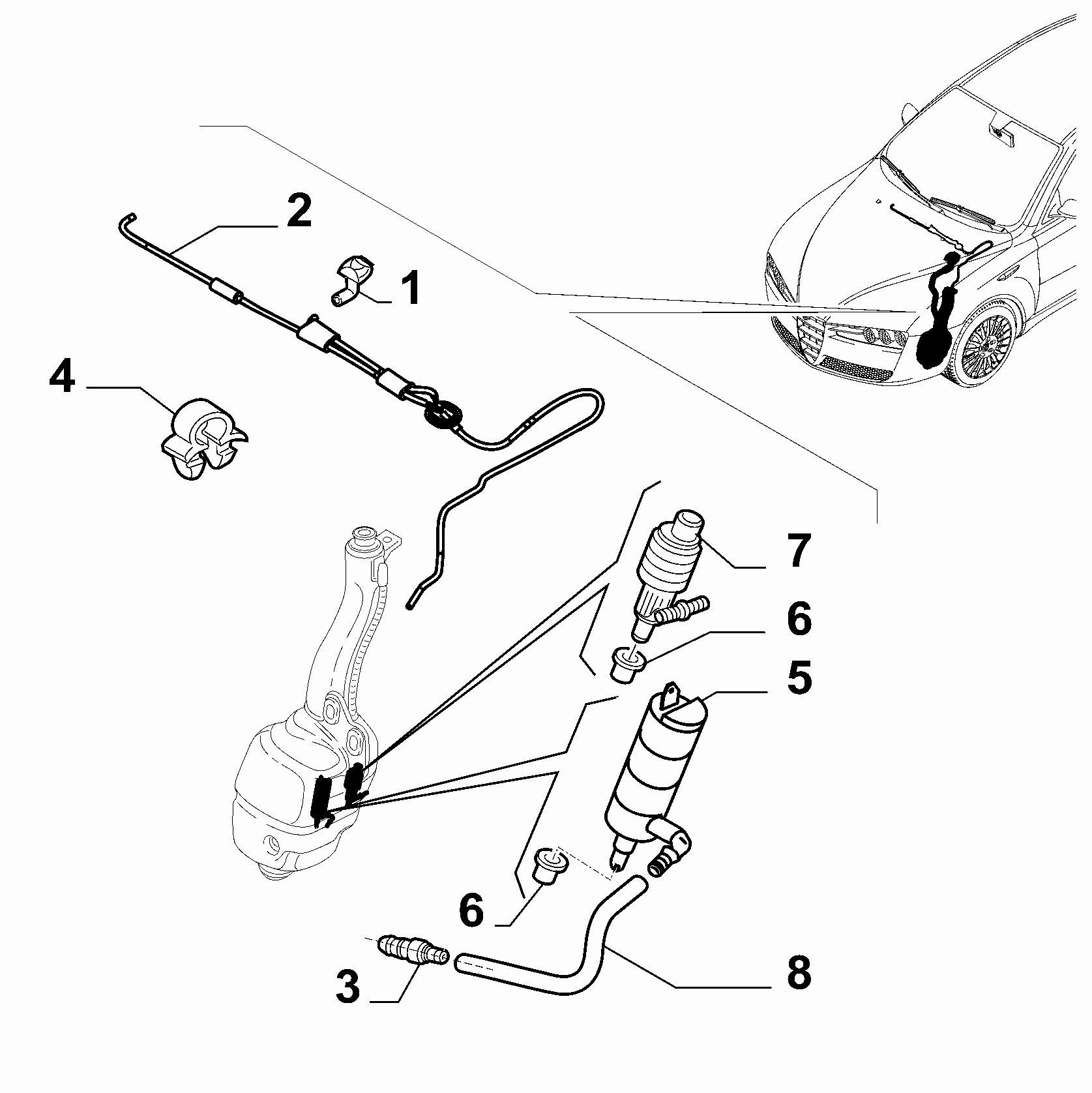 Volvo 71740987 - Pesunestepumppu, lasinpesu inparts.fi