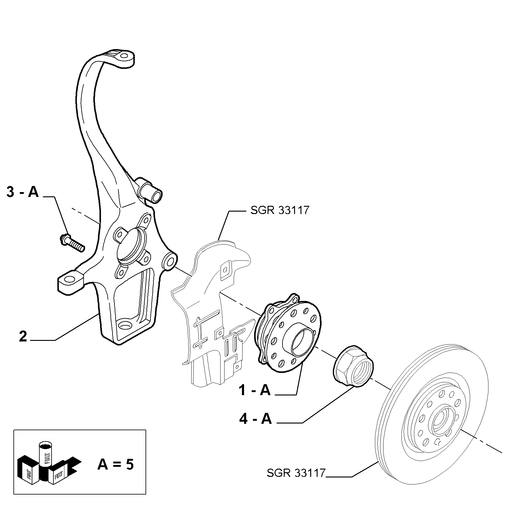 FIAT 50709764 - SCREW inparts.fi