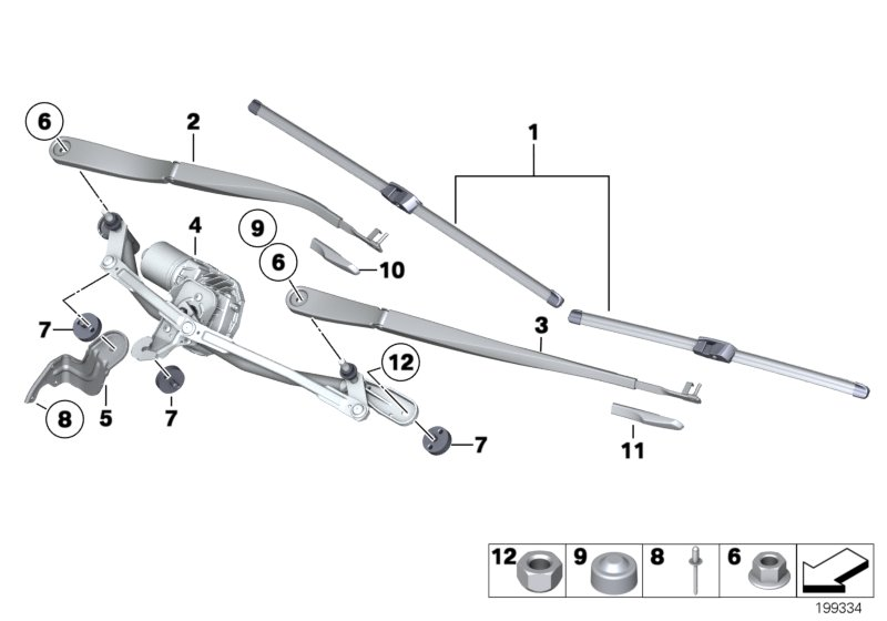 BMW 61 61 2 147 365 - Pyyhkijänsulka inparts.fi