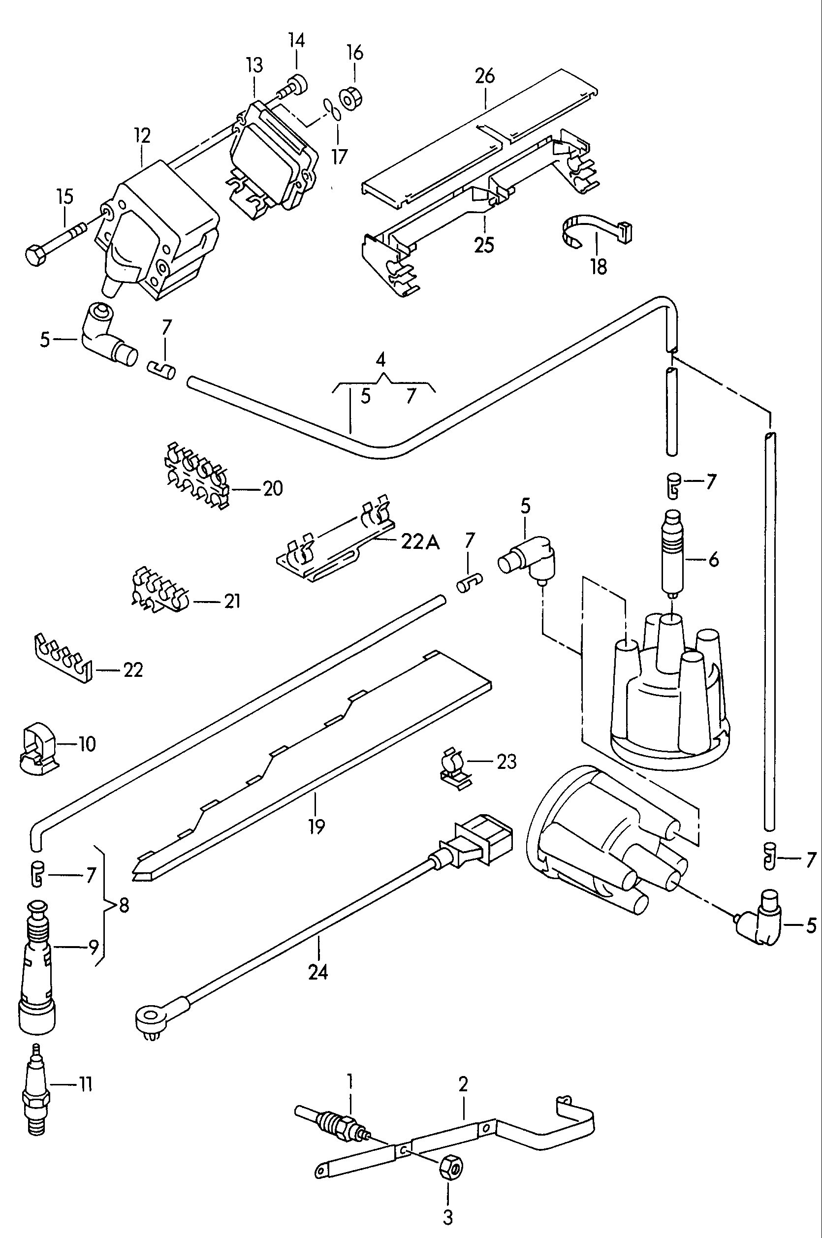 VAG N 102 646 01 - Sytytysjohtosarja inparts.fi