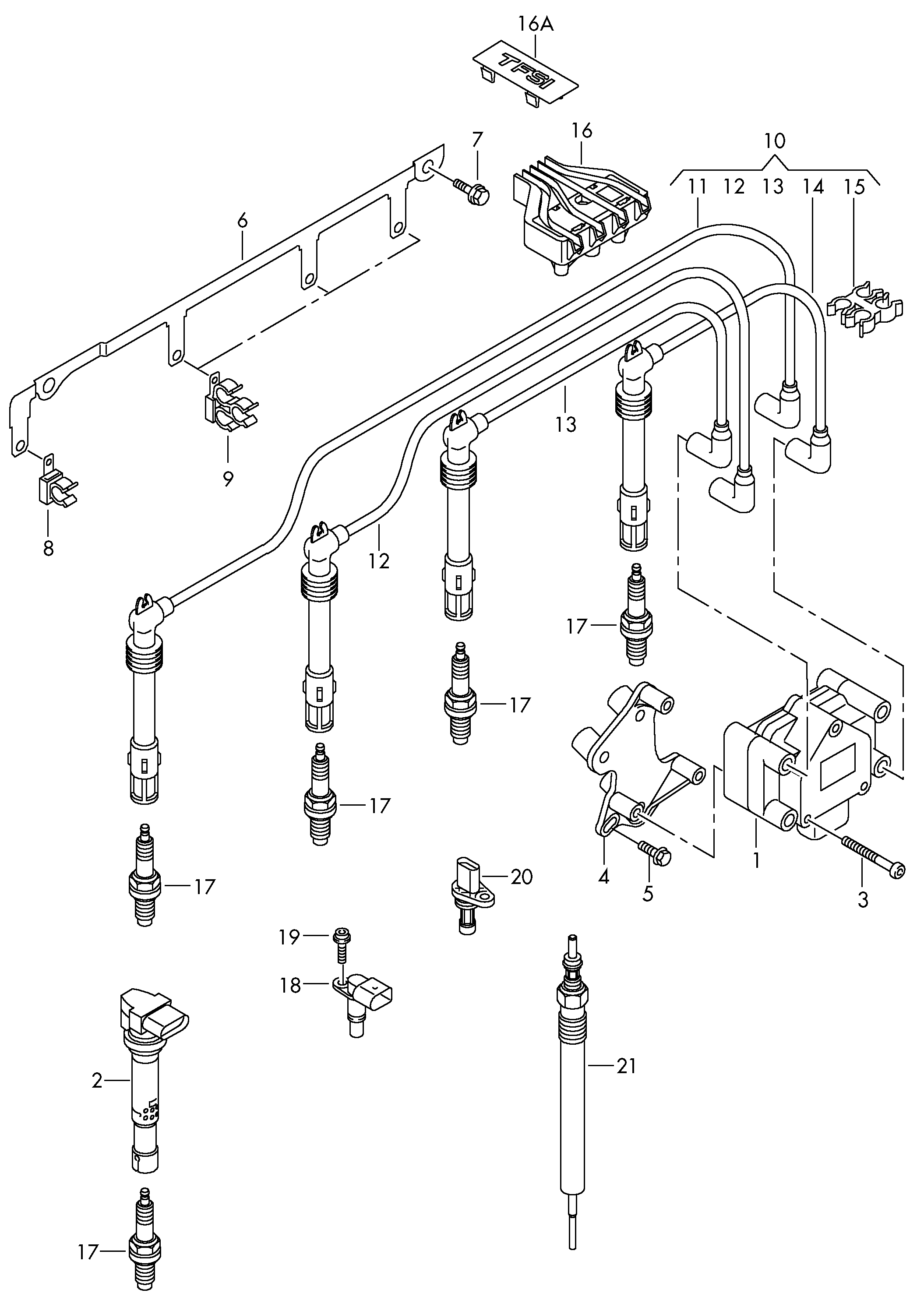 VAG 036 905 715 G - Sytytyspuola inparts.fi