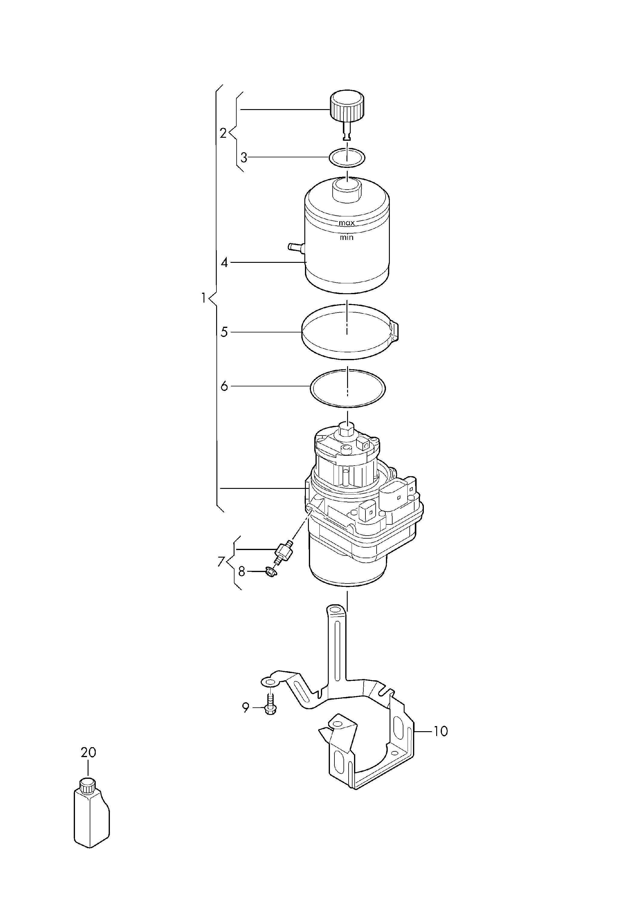 Skoda 6R0 423 156 A - Hydrauliikkapumppu, ohjaus inparts.fi