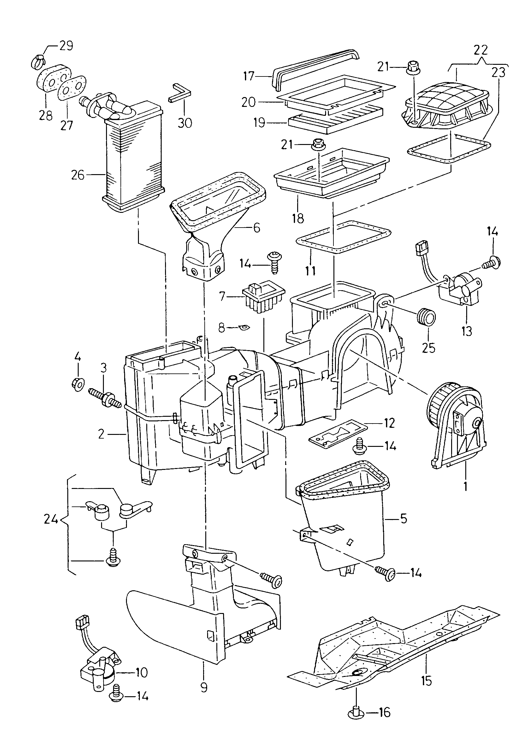 VW 1J1 907 511 C - Säädin, säätöläppä inparts.fi