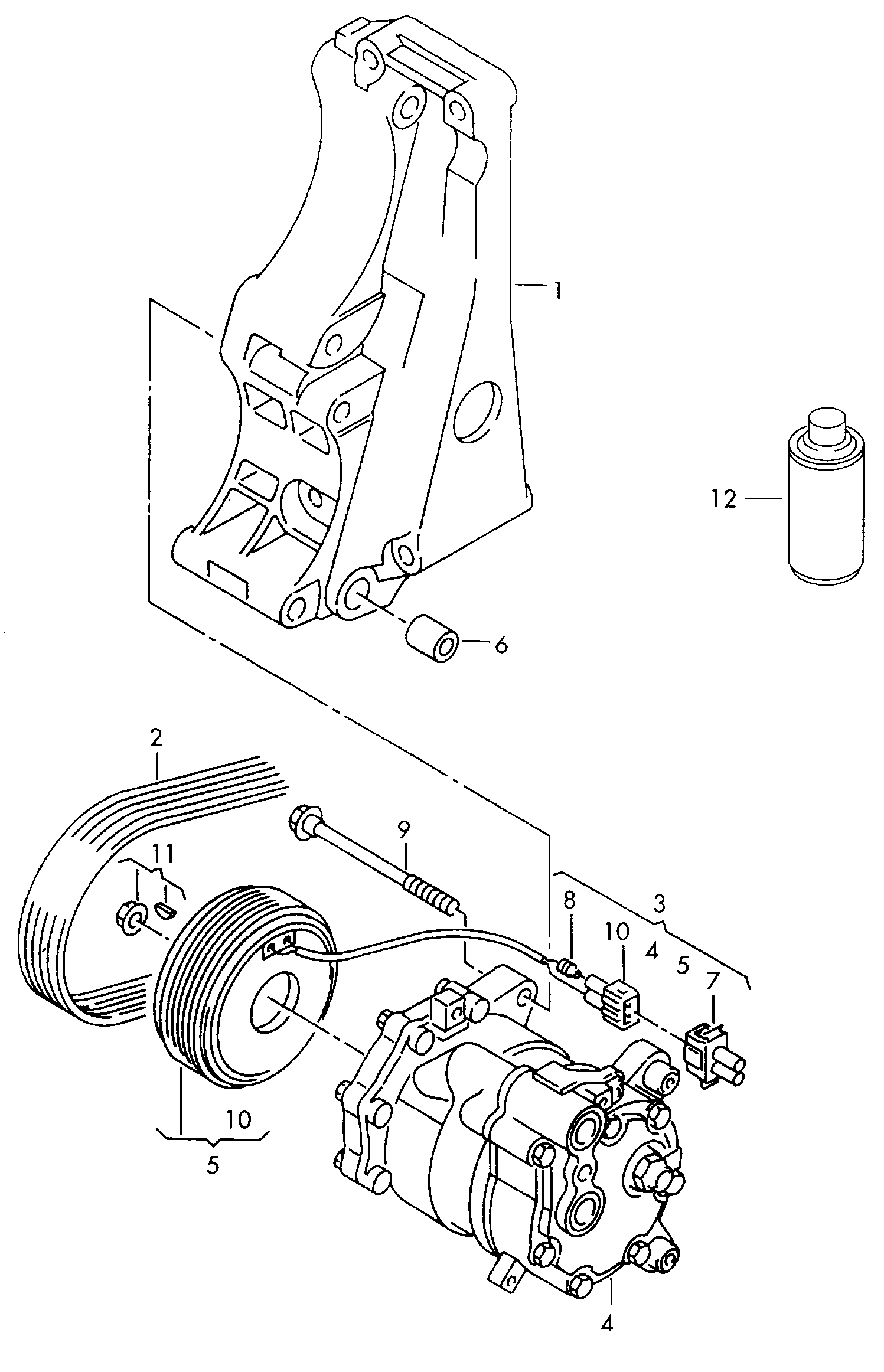 Seat 6N0820803C - Kompressori, ilmastointilaite inparts.fi