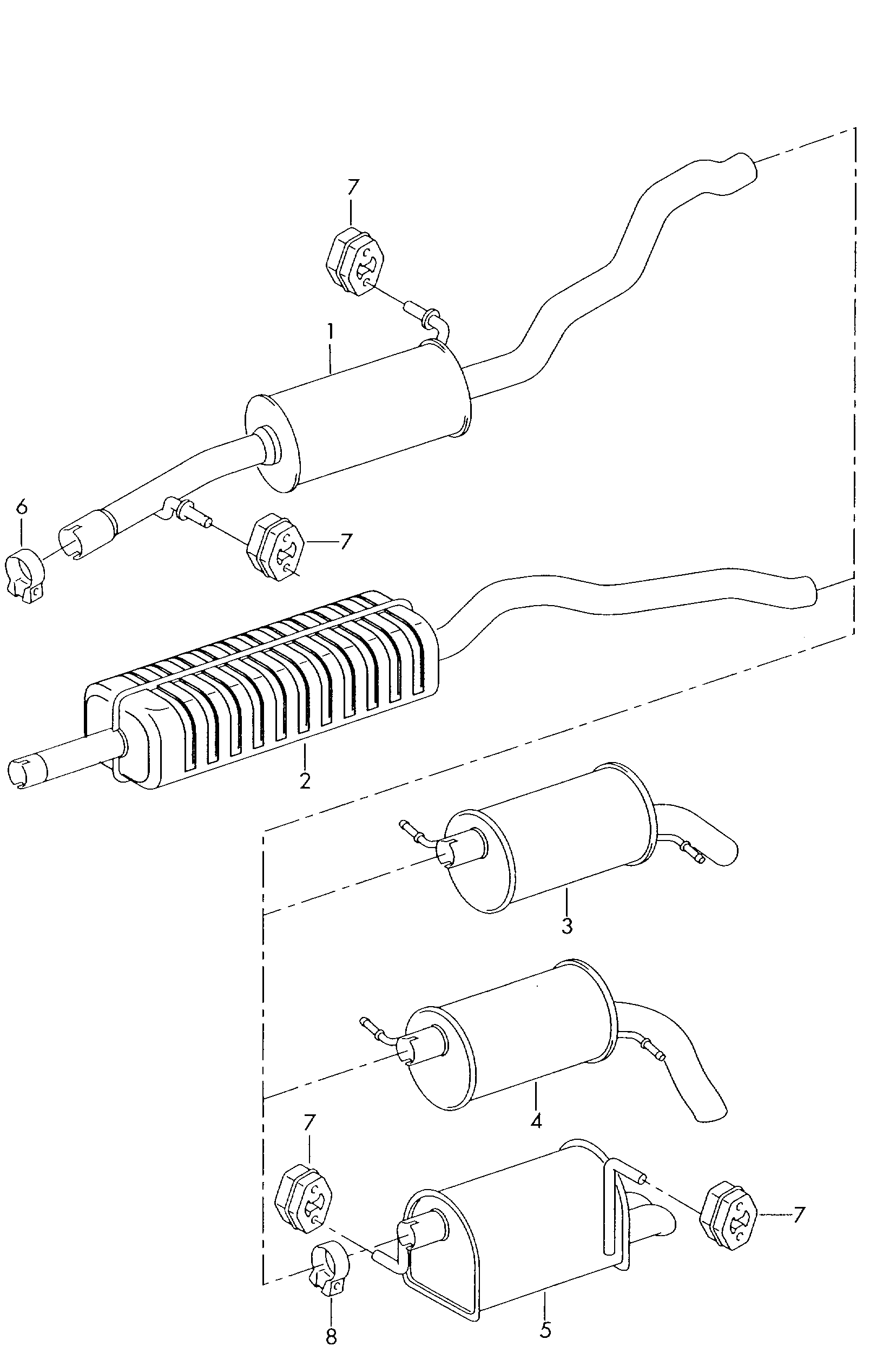 Skoda 1H0 253 139D - Putkenliitin, pakoputkisto inparts.fi