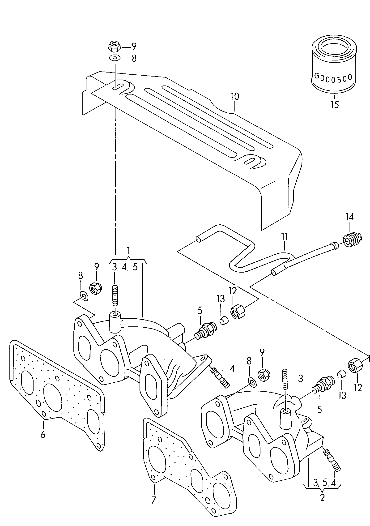 VAG 022253050C - Tiiviste, pakosarja inparts.fi