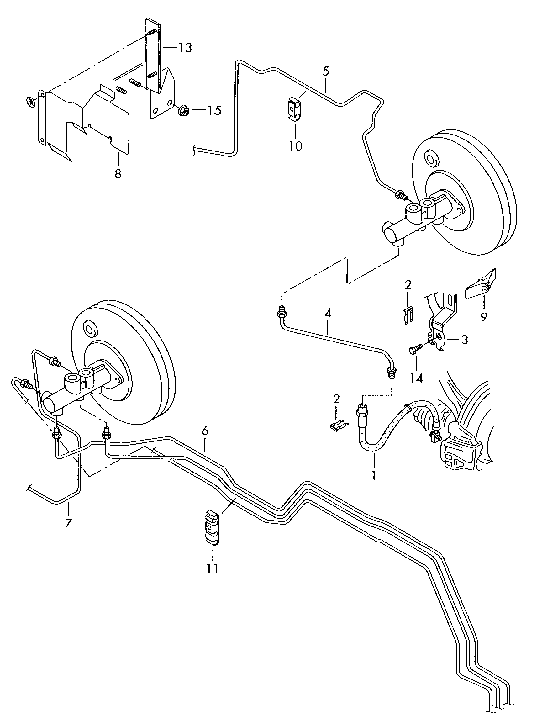 VAG 6Q0 611 701 E - Jarruletku inparts.fi