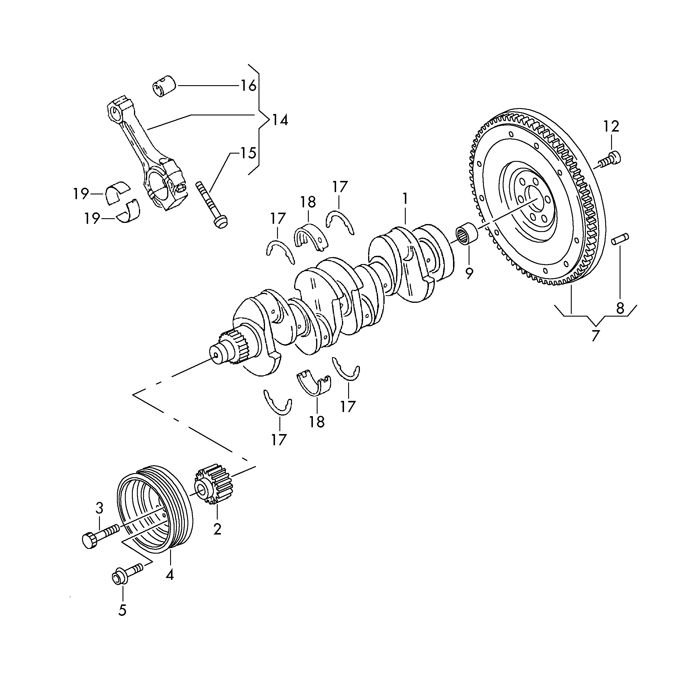 VAG 03L105266DP - Vauhtipyörä inparts.fi