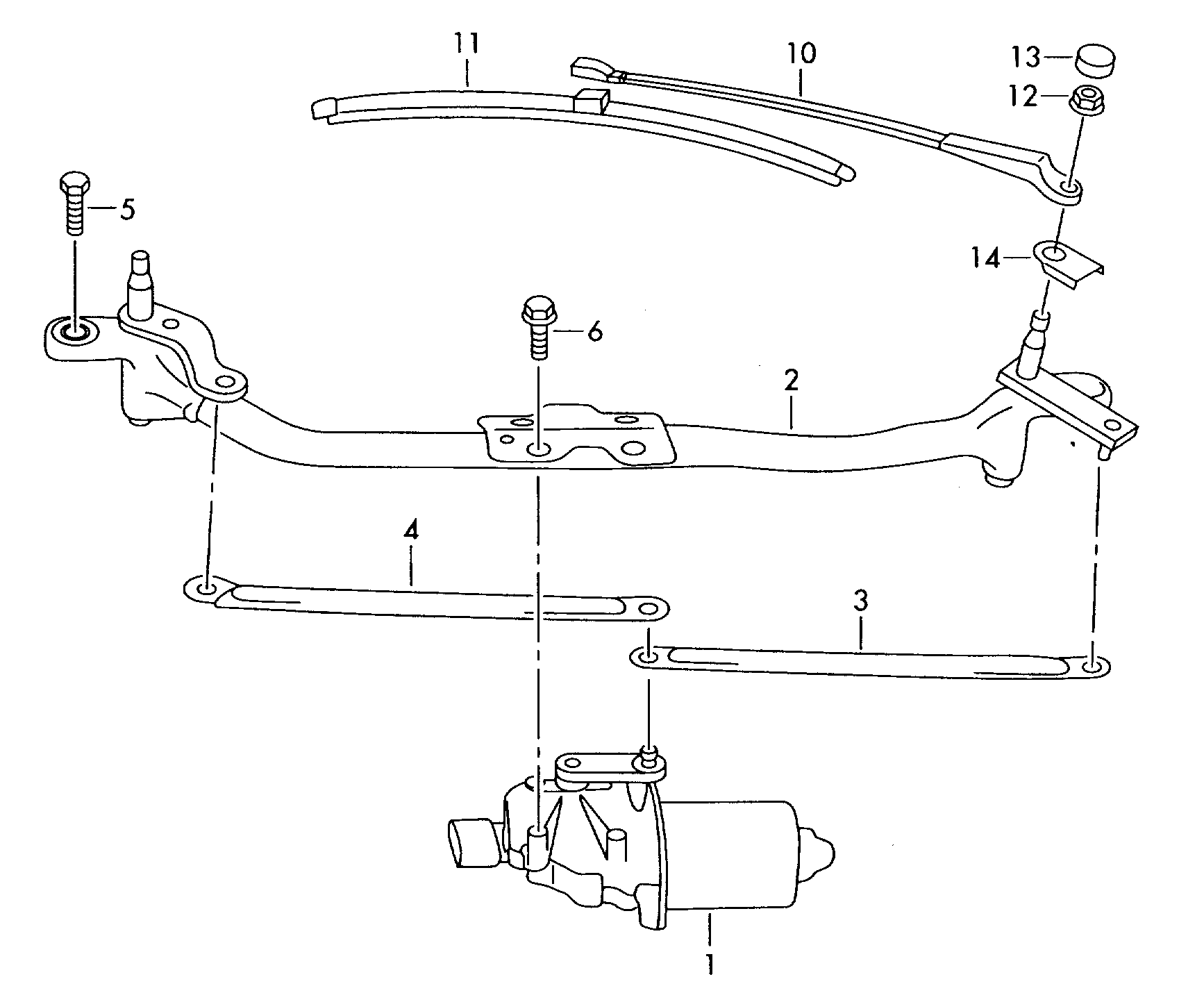 Skoda 5J0955326 - Voimansiirtotanko, pyyhintangot inparts.fi