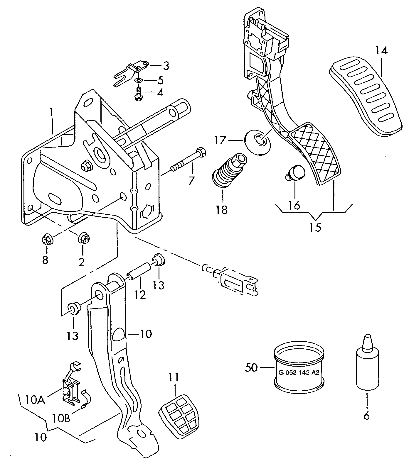 VAG 6Q1 721 503F - Ajopoljinsarja inparts.fi