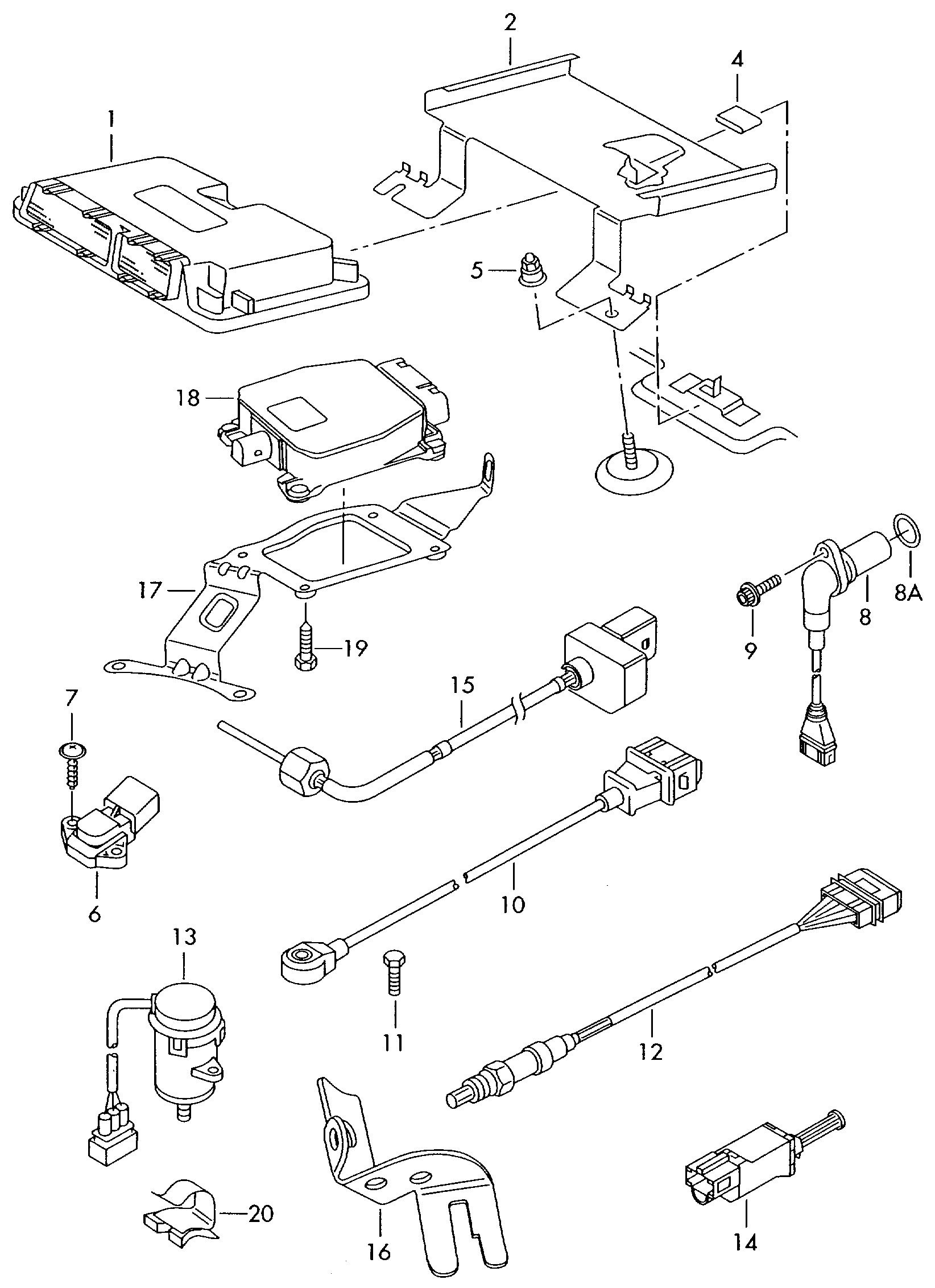 Seat 047 906 265 B - Lambdatunnistin inparts.fi