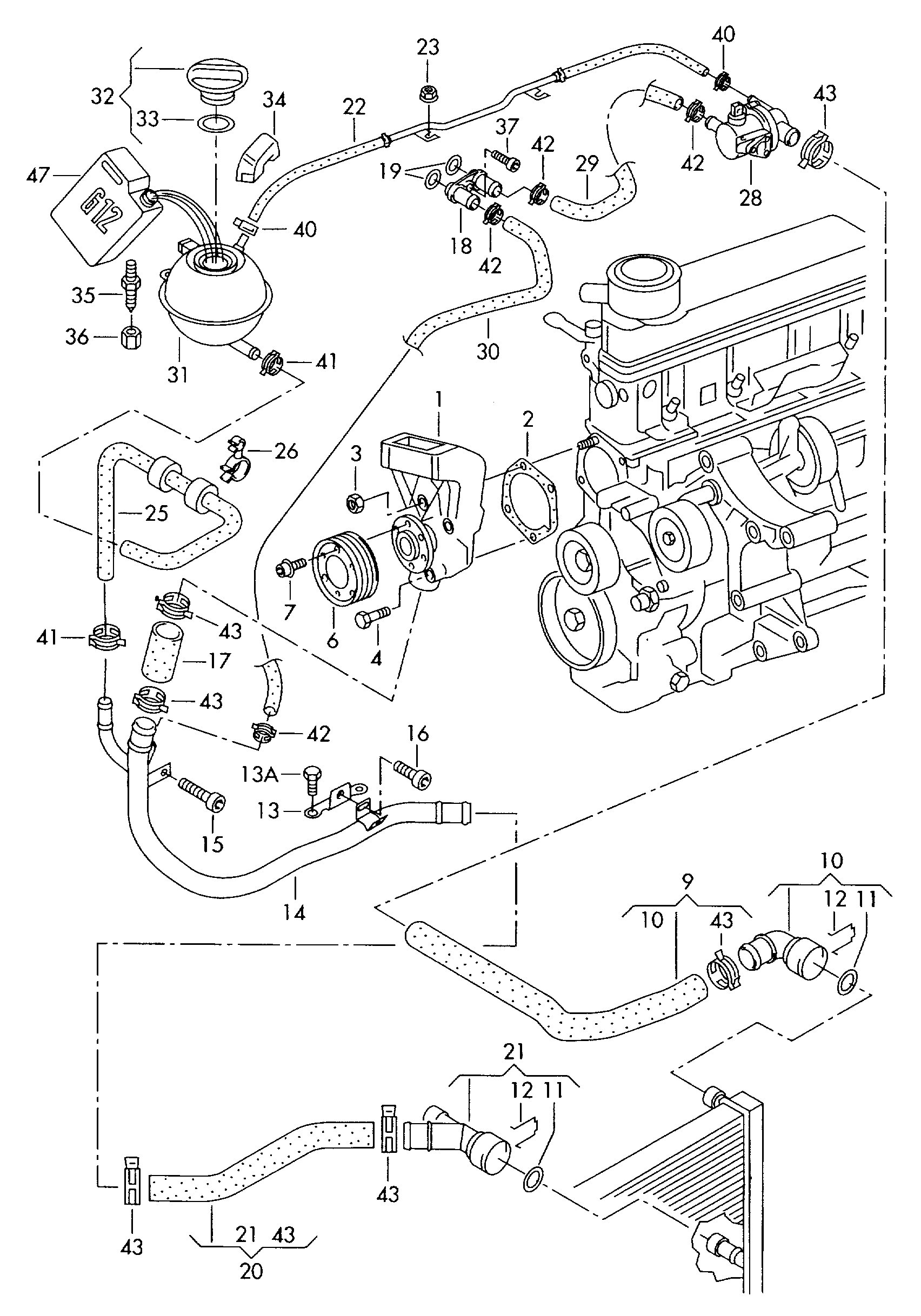 VW G 012 A8G M8 - Jäähdytinneste inparts.fi