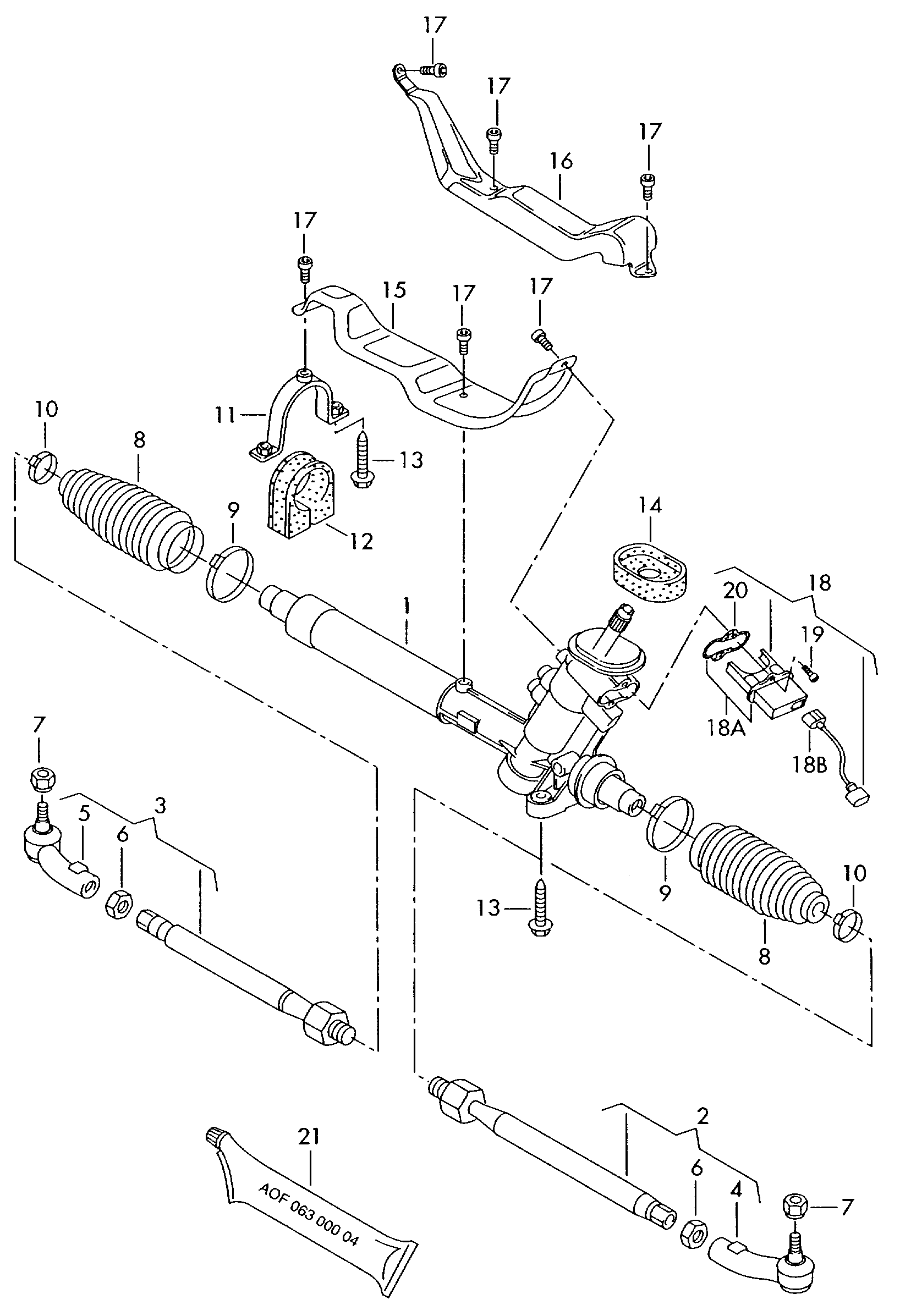 VAG 6Q0 423 812 - Raidetangon pää inparts.fi