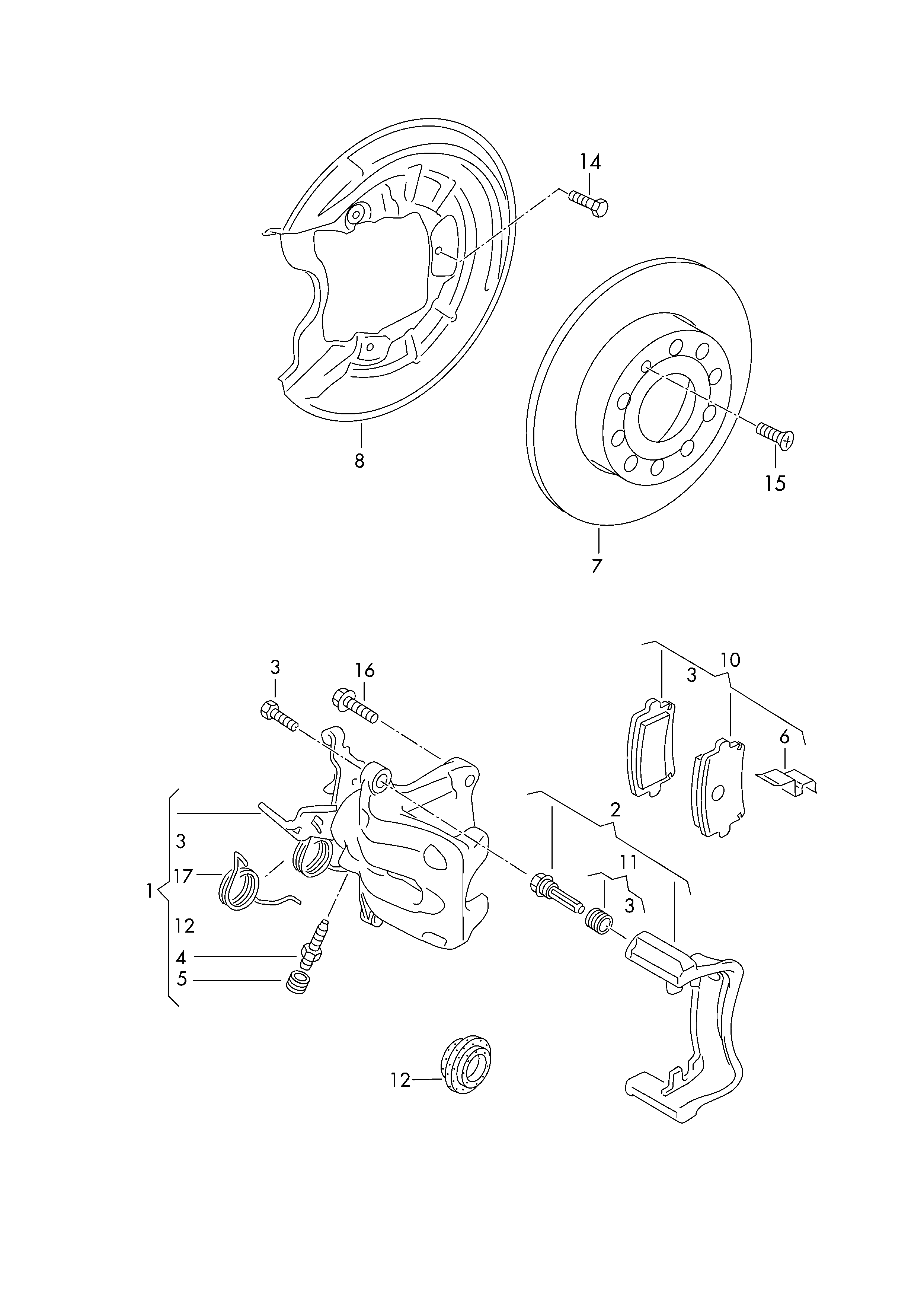 Skoda 5K0 698 451 - Jarrupala, levyjarru inparts.fi