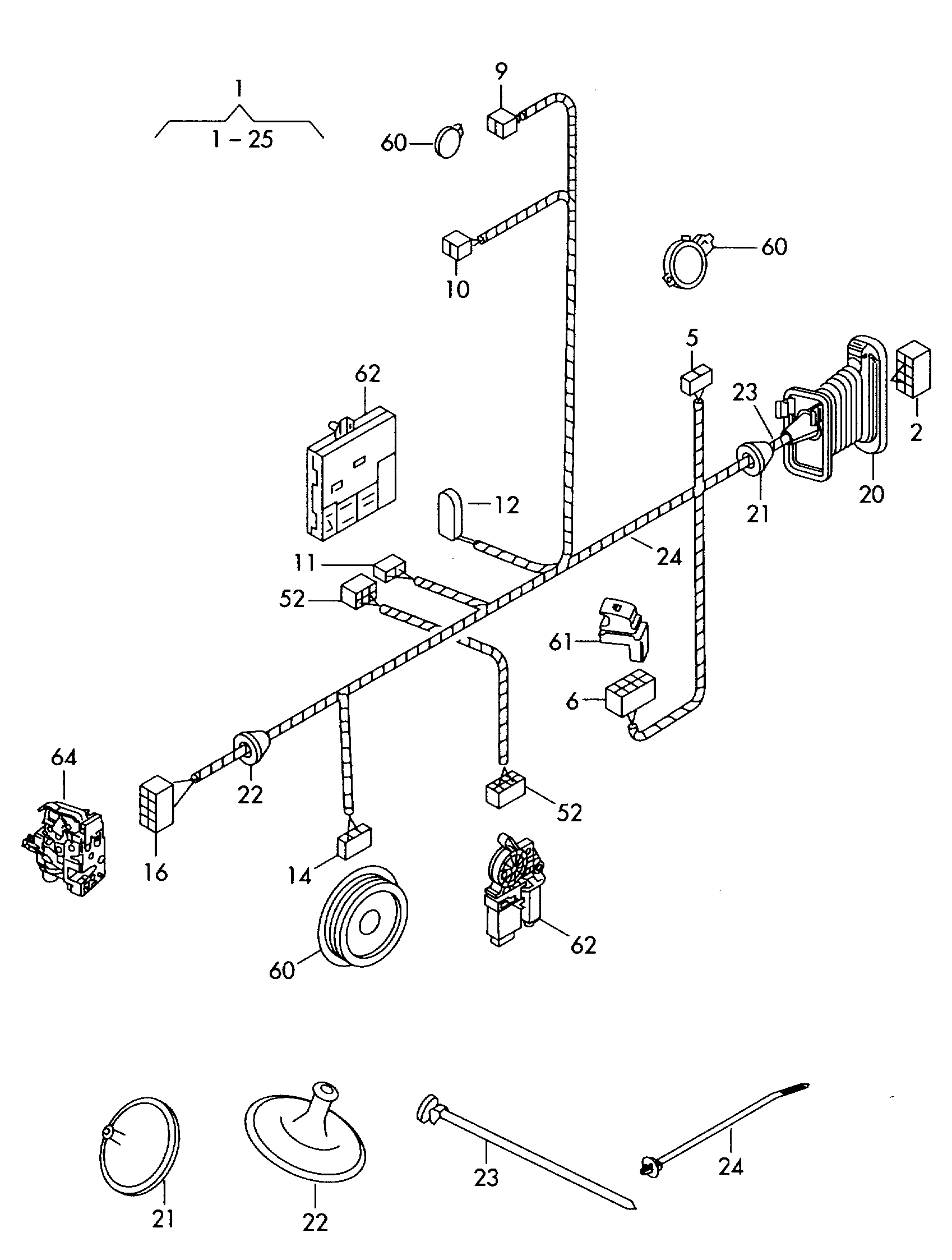 VAG 1J0971972 - Pistoke inparts.fi