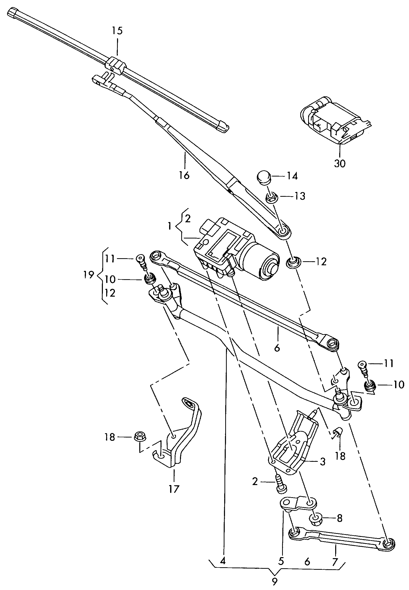 Skoda 1Z1955425B - Pyyhkijänsulka inparts.fi