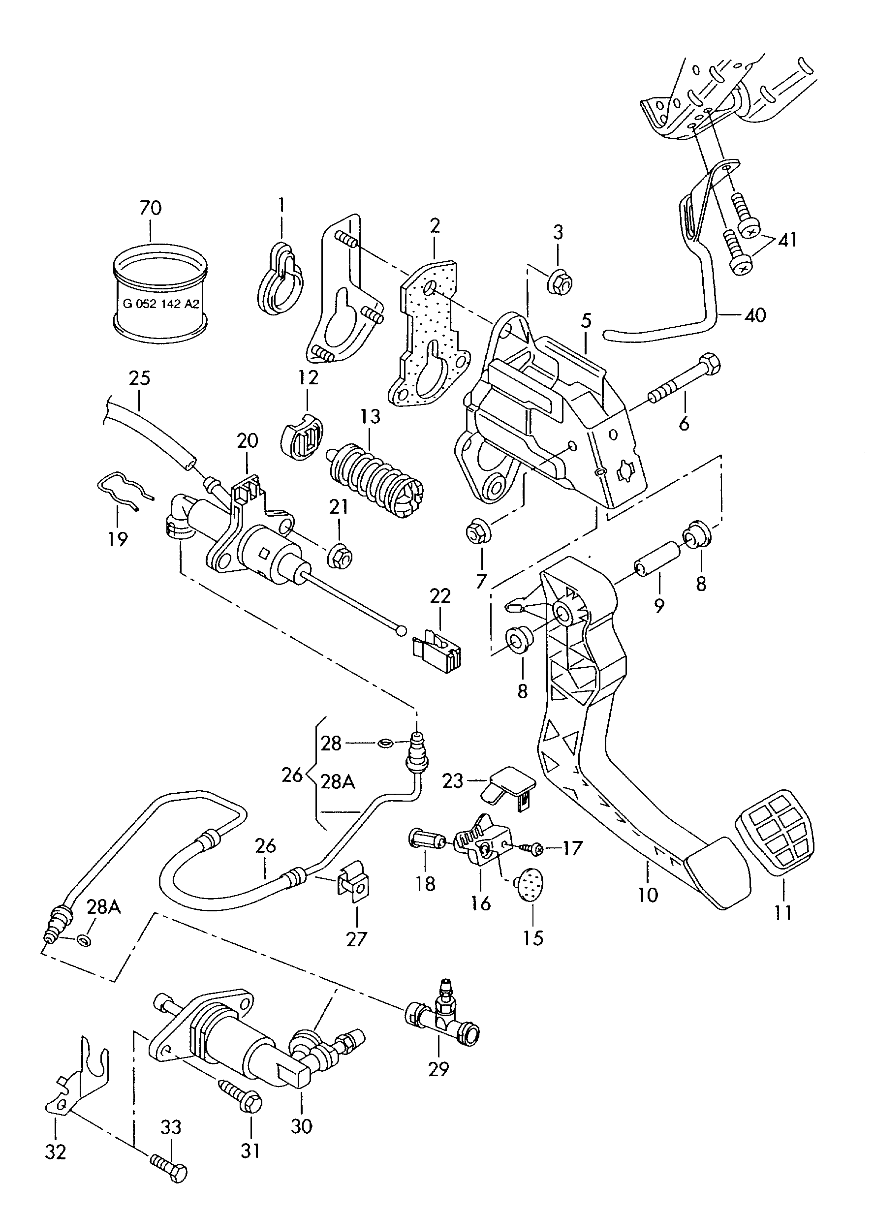 VAG 6Q0 721 388D - Pääsylinteri, kytkin inparts.fi