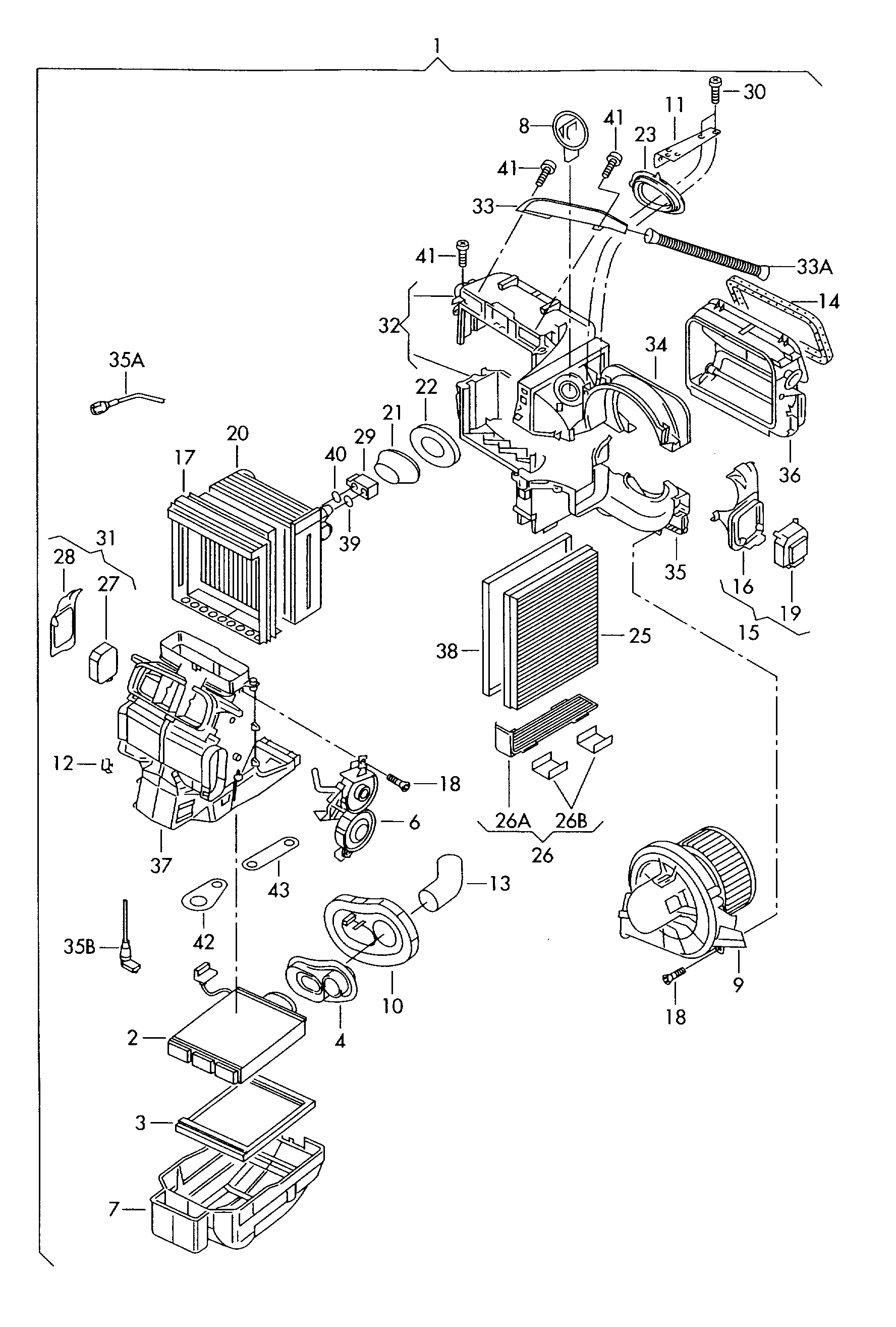 Seat 6Q 095 9263 A - Vastus, sisäilmantuuletin inparts.fi