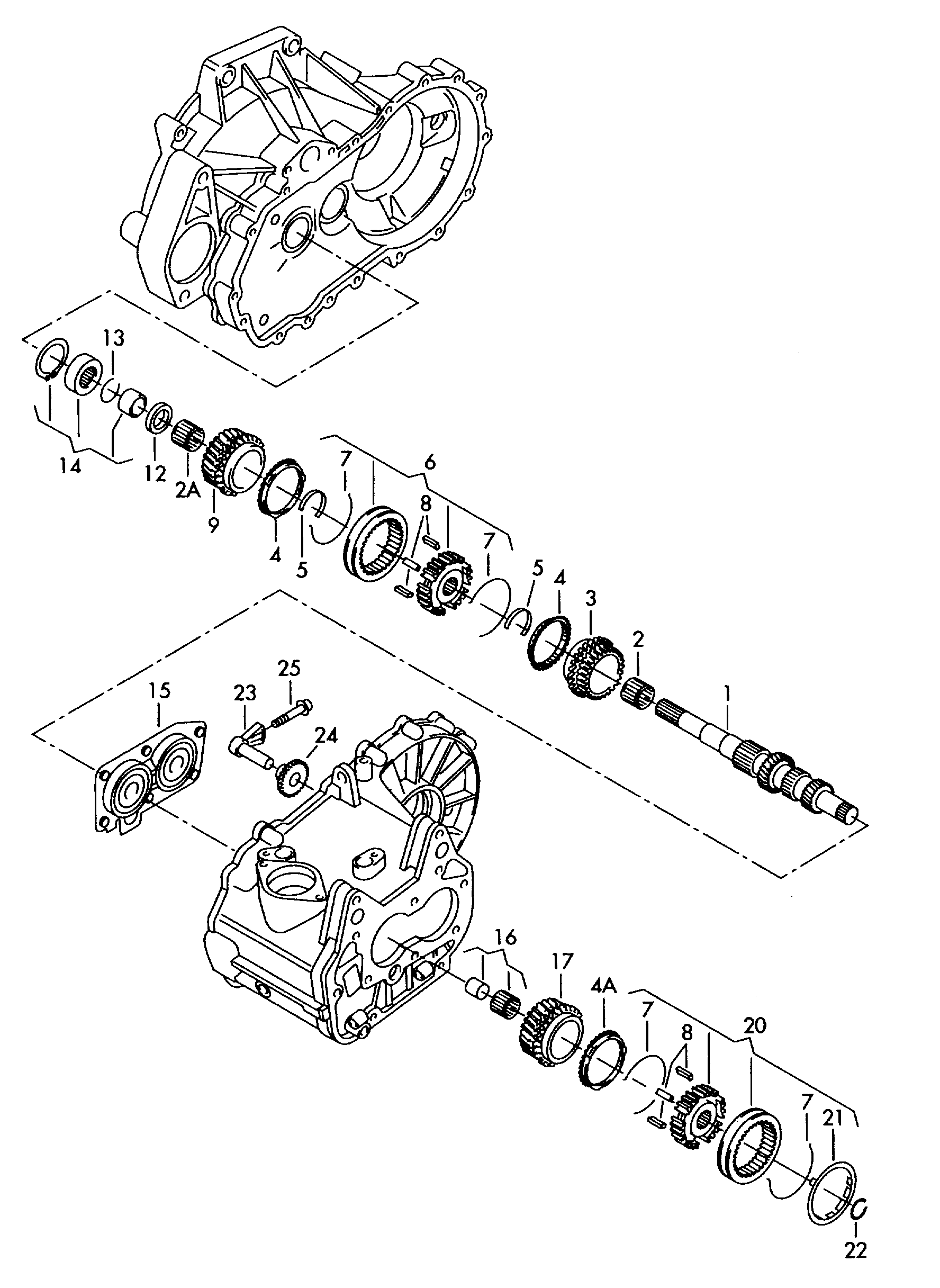 FORD 02T311206E - mounting with groofed ball bearing inparts.fi