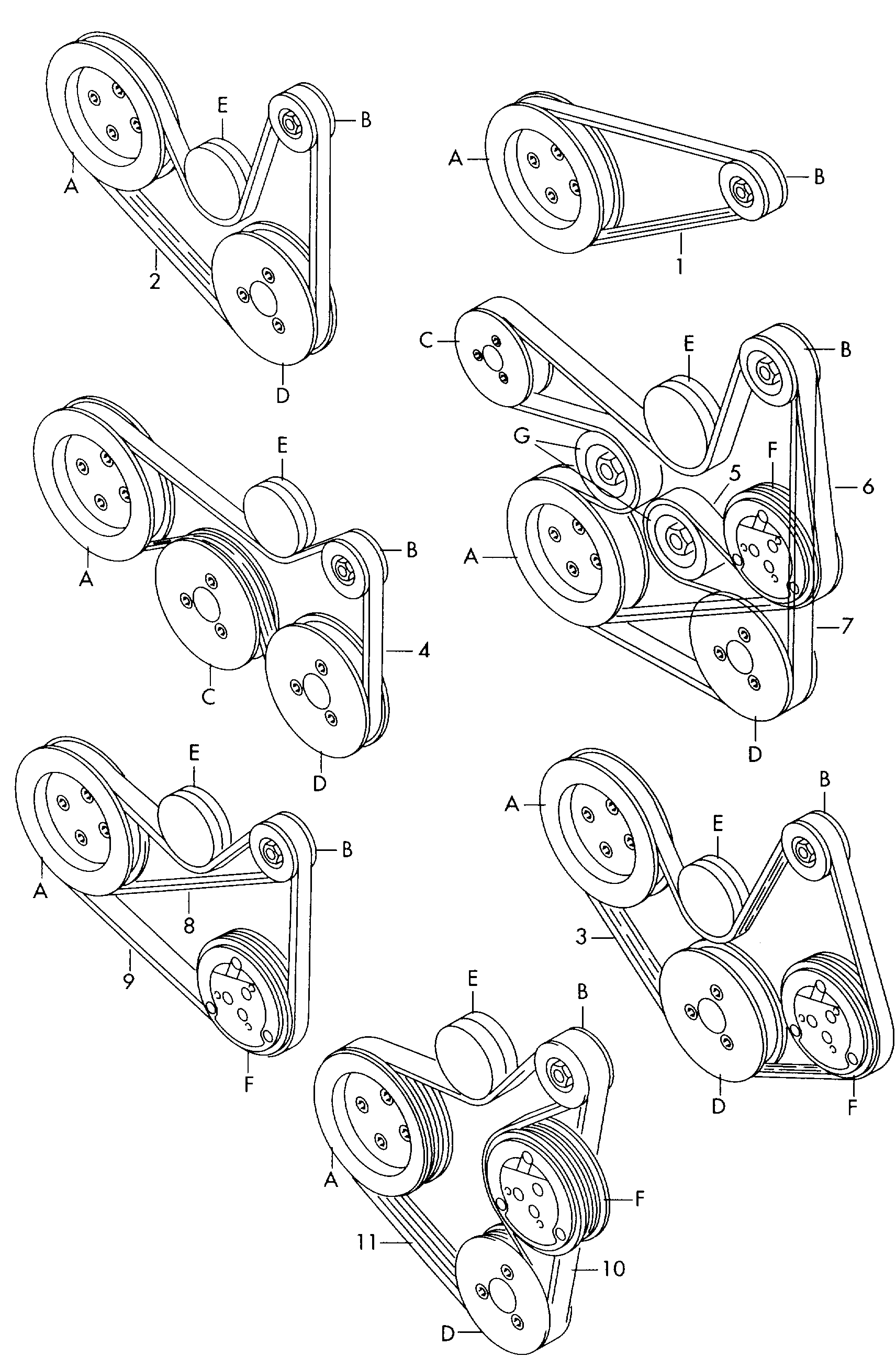 Honda 036145933AJ - Moniurahihna inparts.fi