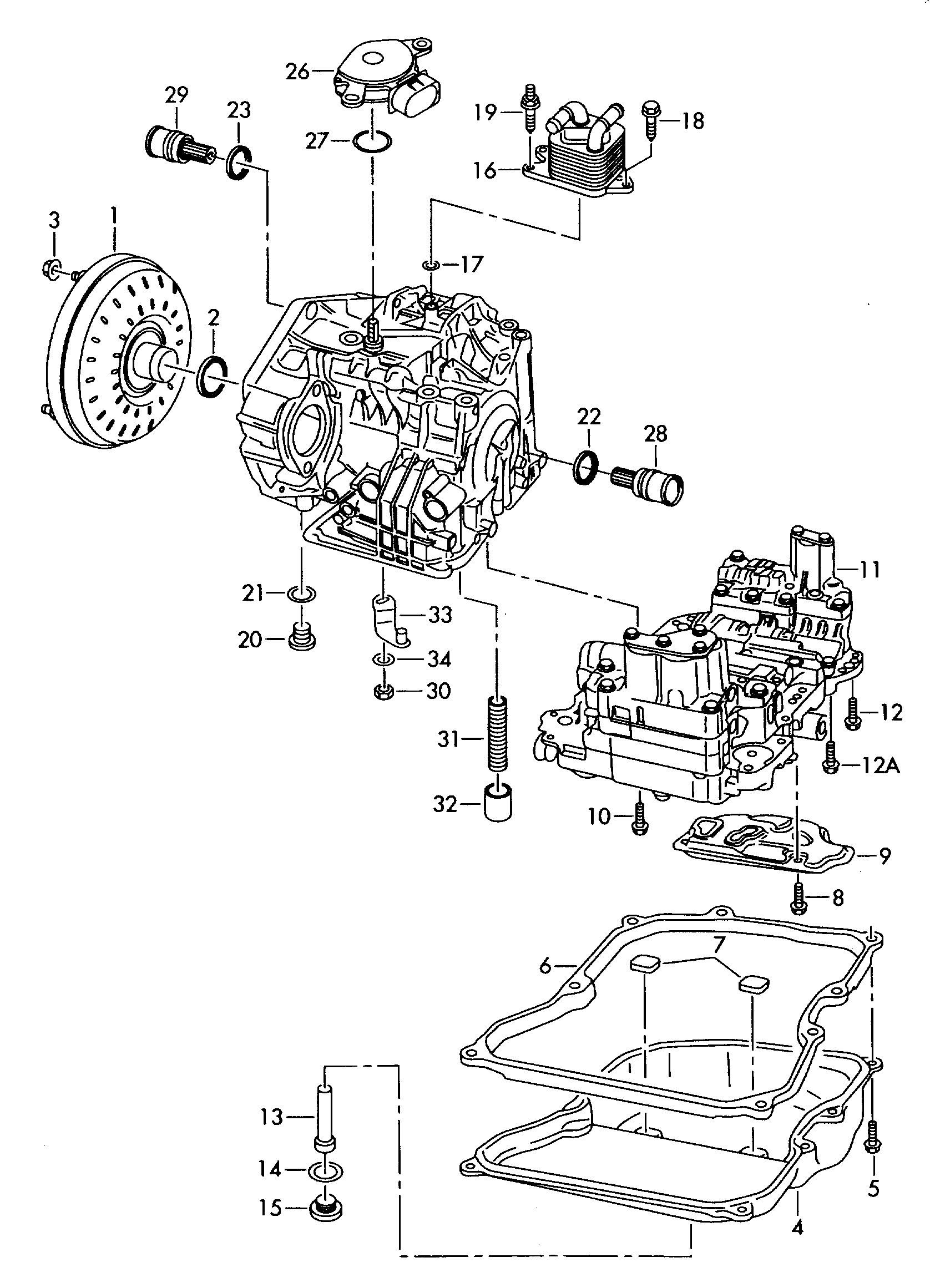 Skoda 09G 321 379 - Tiiviste, automaattivaihteisto inparts.fi