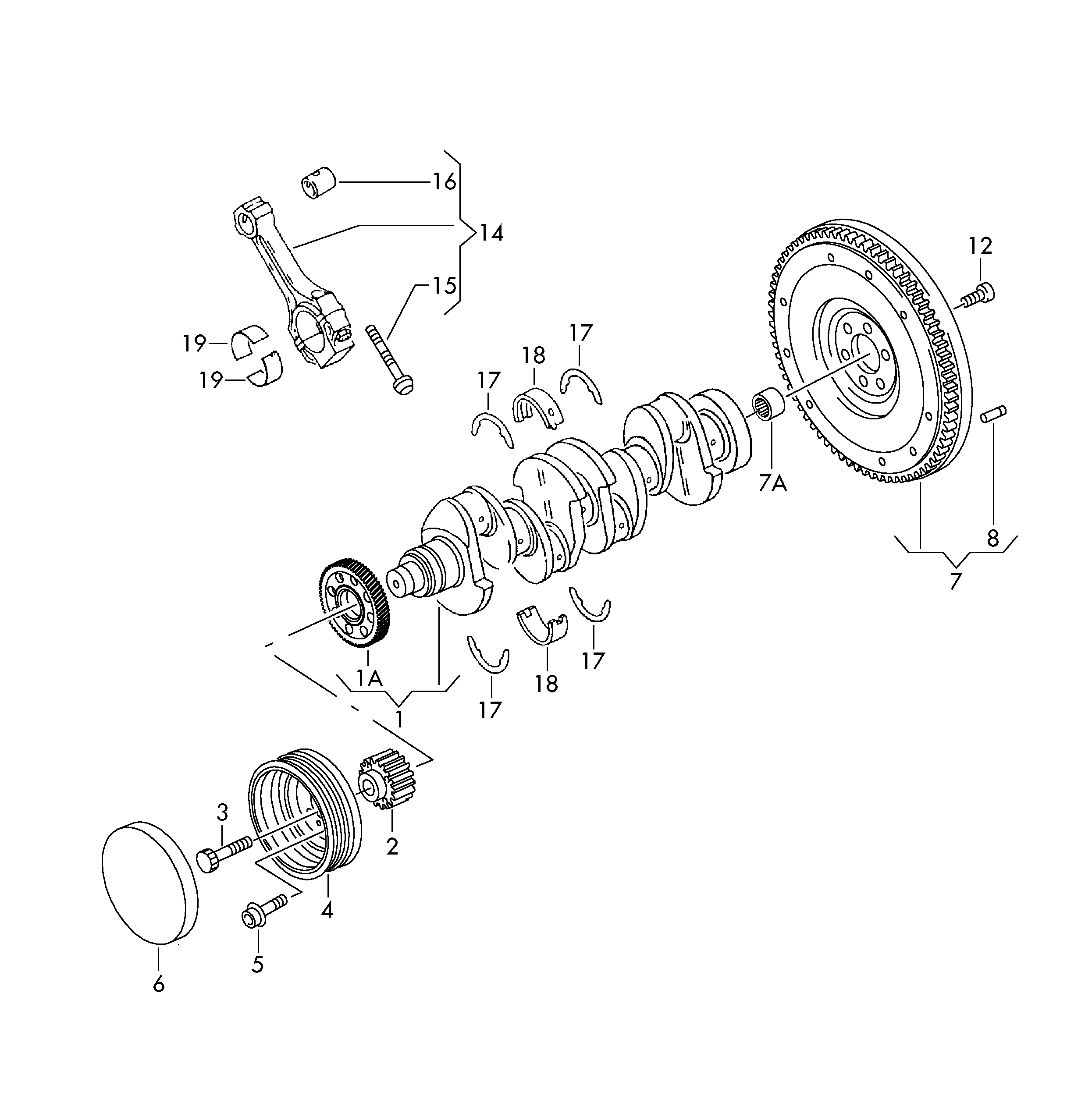 VAG 03G 105 266BM - Kytkinpaketti inparts.fi