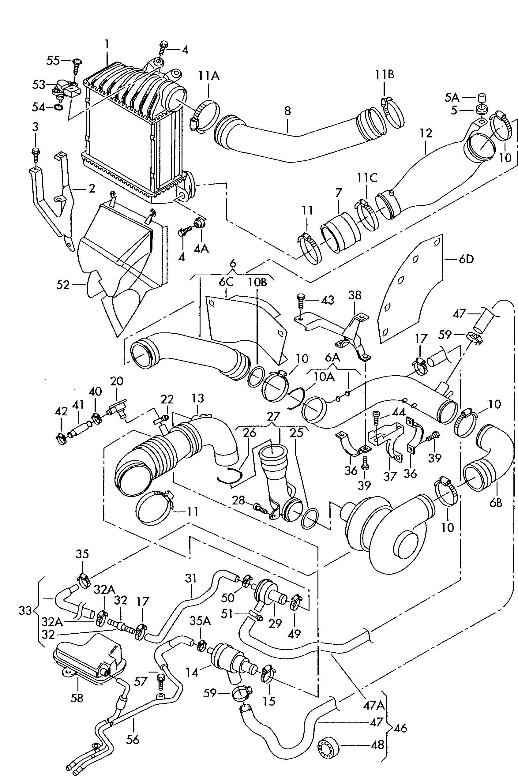 VW 1J0145863 - Välijäähdytin inparts.fi