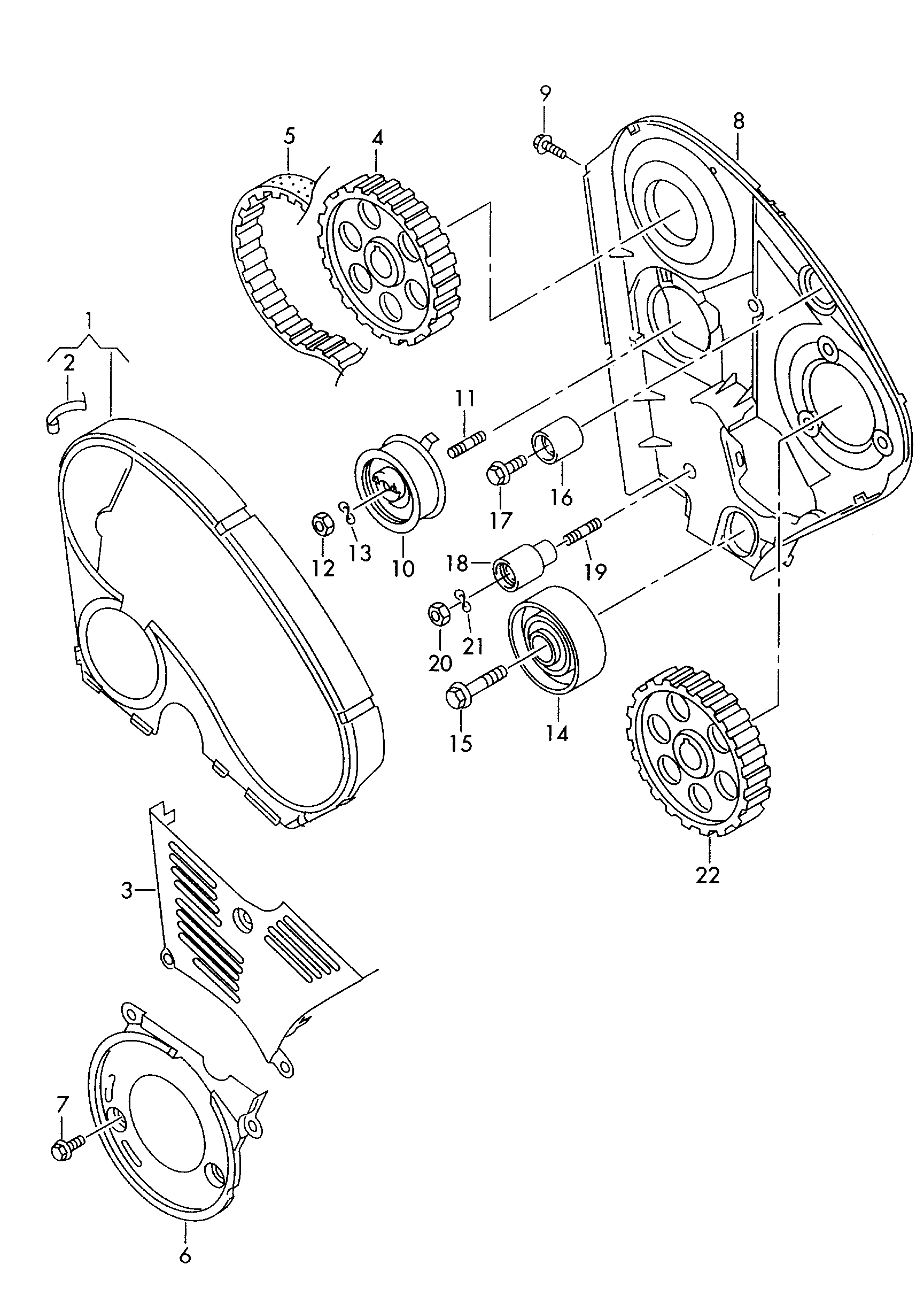 Seat 038 198 119 E - Hammashihnasarja inparts.fi